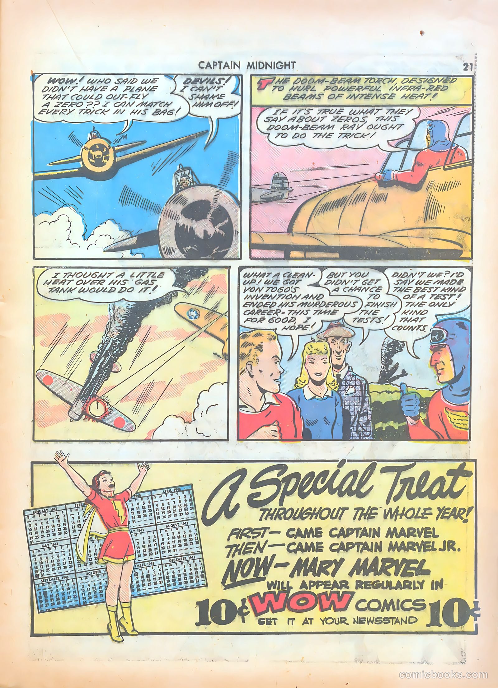 Captain Midnight #7 (1943) — page 21 of 68