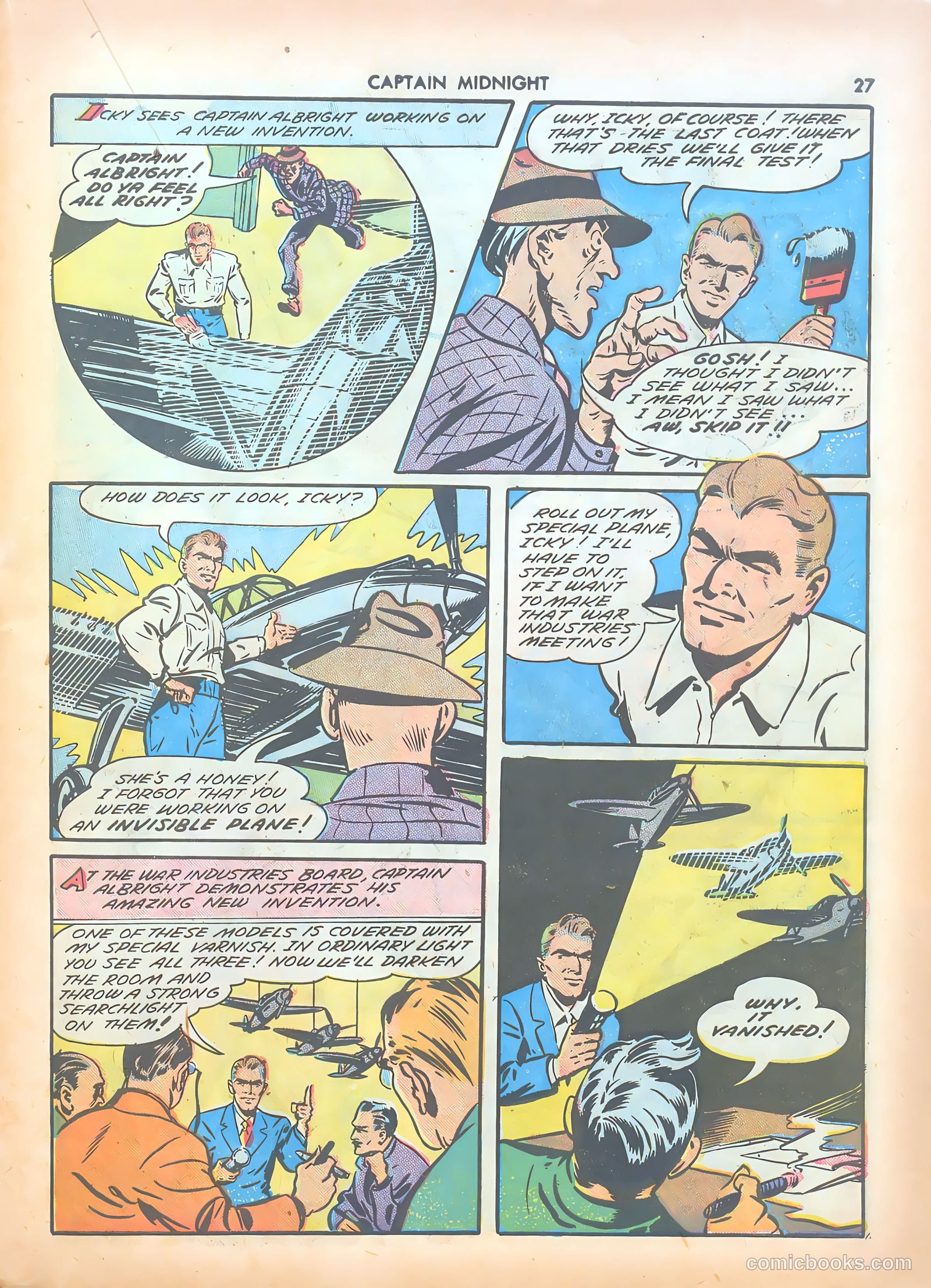 Captain Midnight #7 (1943) — page 27 of 68