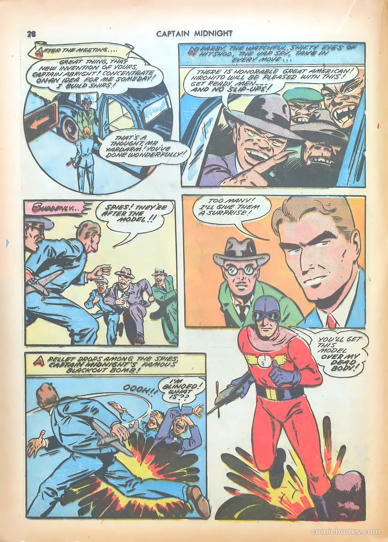 Captain Midnight #7 (1943) — page 28 of 68