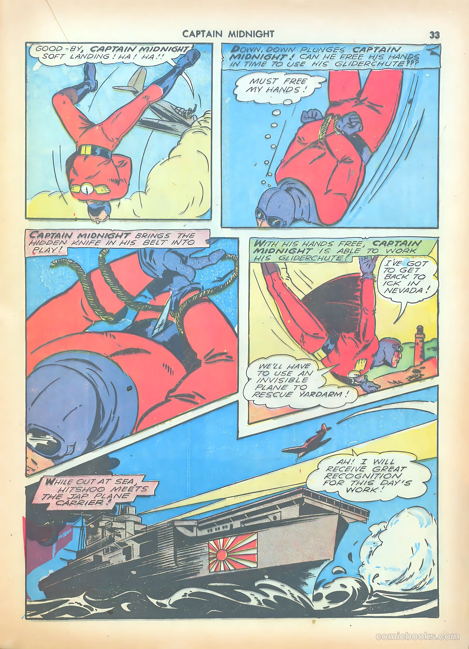 Captain Midnight #7 (1943) — page 33 of 68