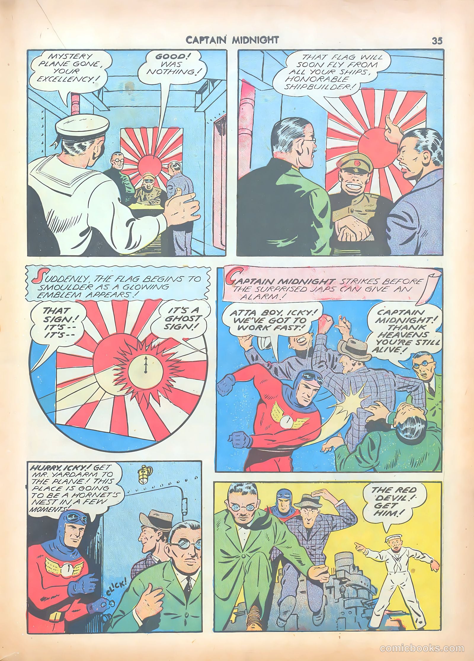 Captain Midnight #7 (1943) — page 35 of 68
