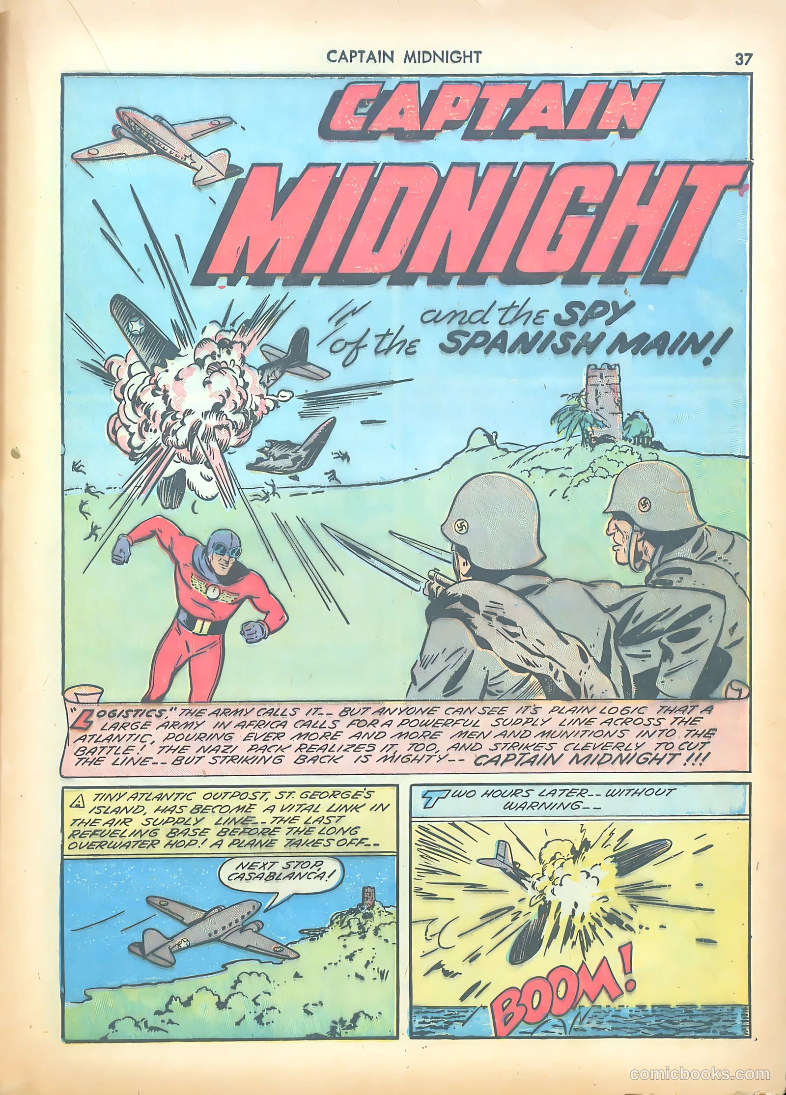 Captain Midnight #7 (1943) — page 37 of 68