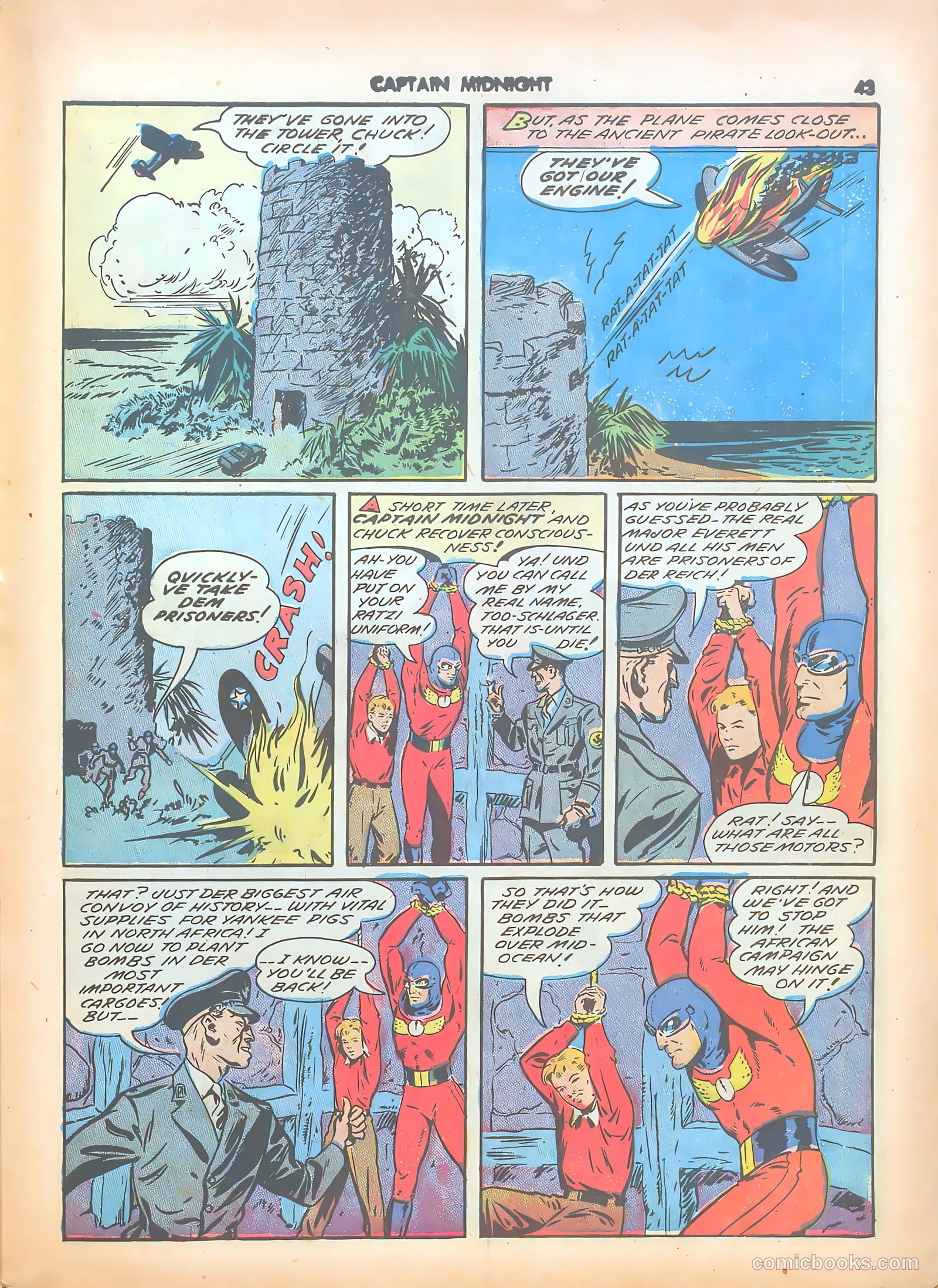 Captain Midnight #7 (1943) — page 43 of 68