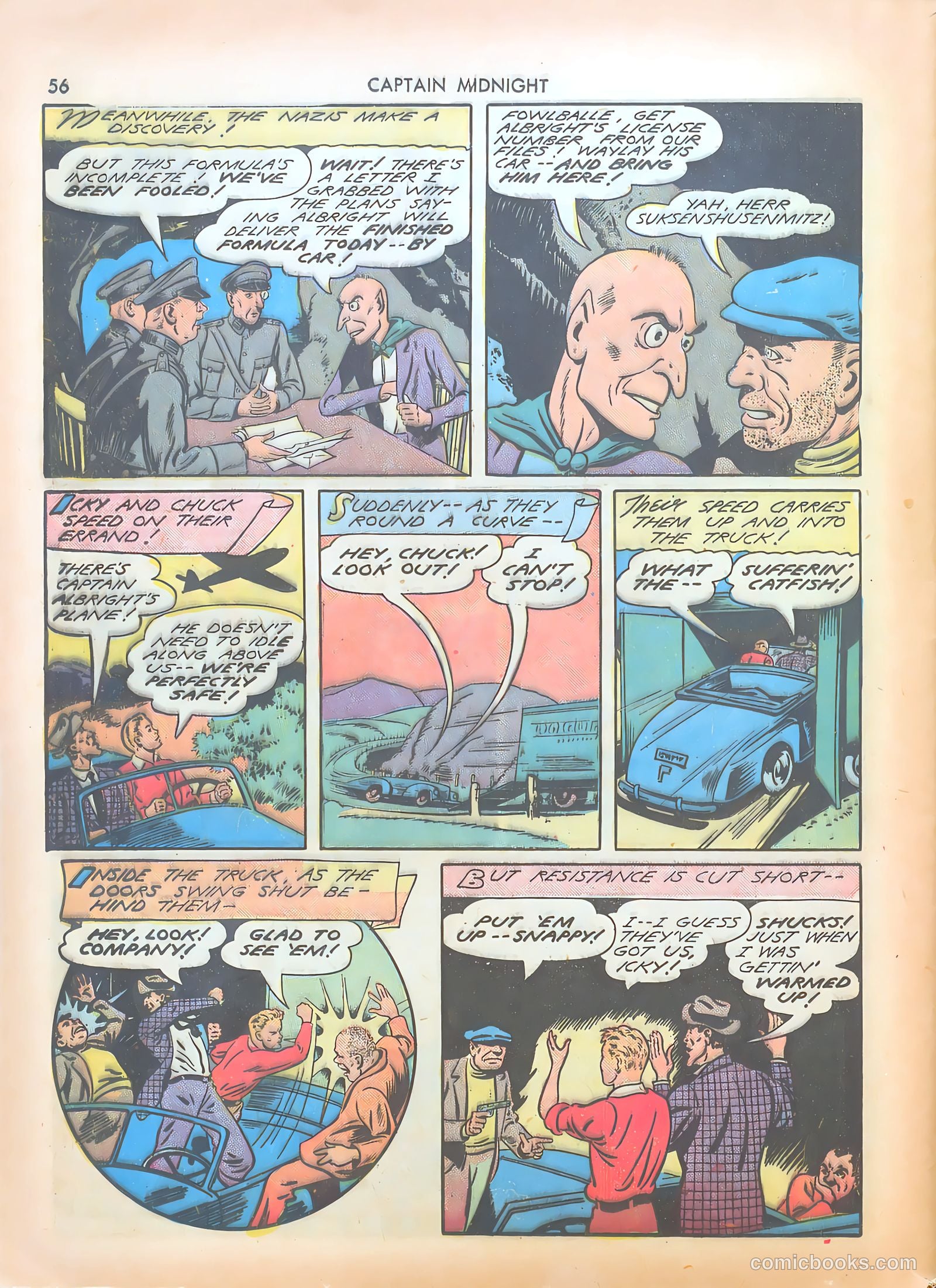 Captain Midnight #7 (1943) — page 56 of 68
