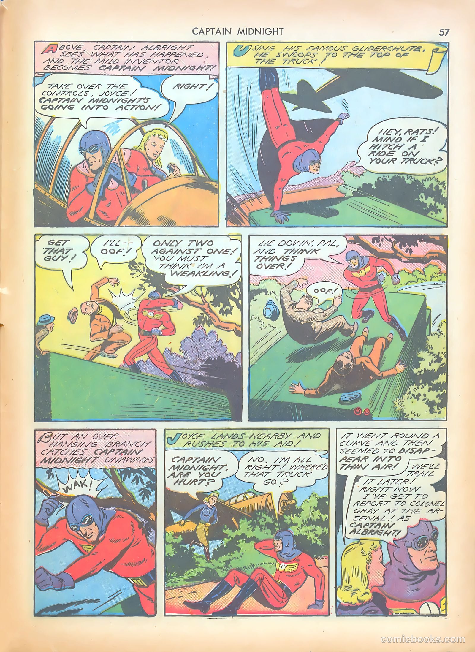 Captain Midnight #7 (1943) — page 57 of 68
