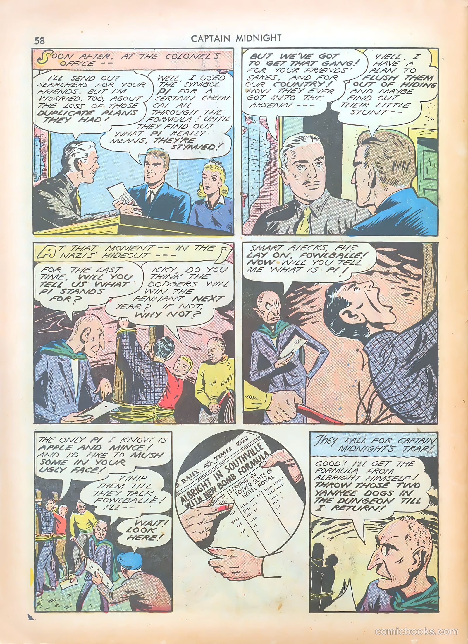 Captain Midnight #7 (1943) — page 58 of 68