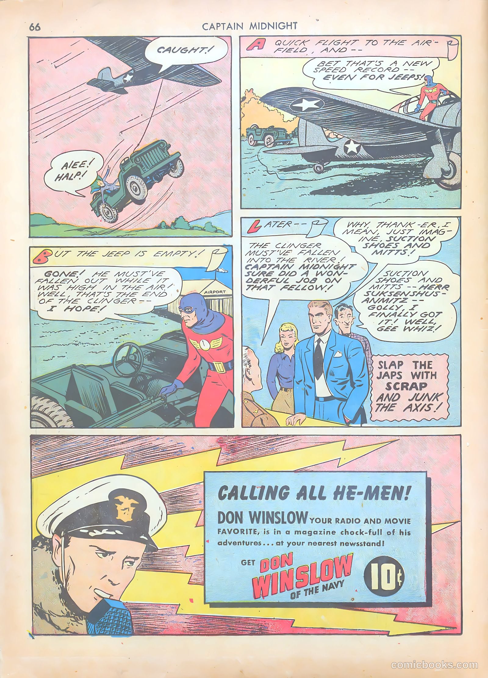 Captain Midnight #7 (1943) — page 66 of 68