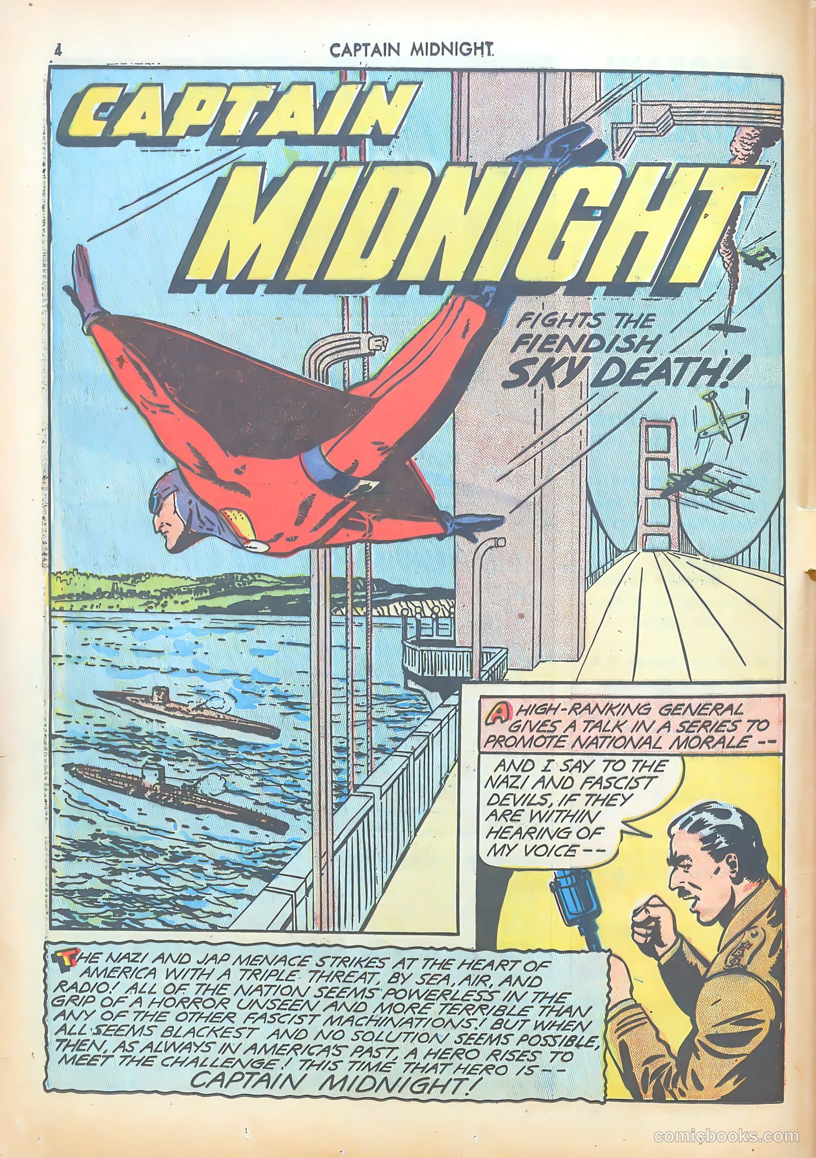Captain Midnight #8 (1943) — page 4 of 68