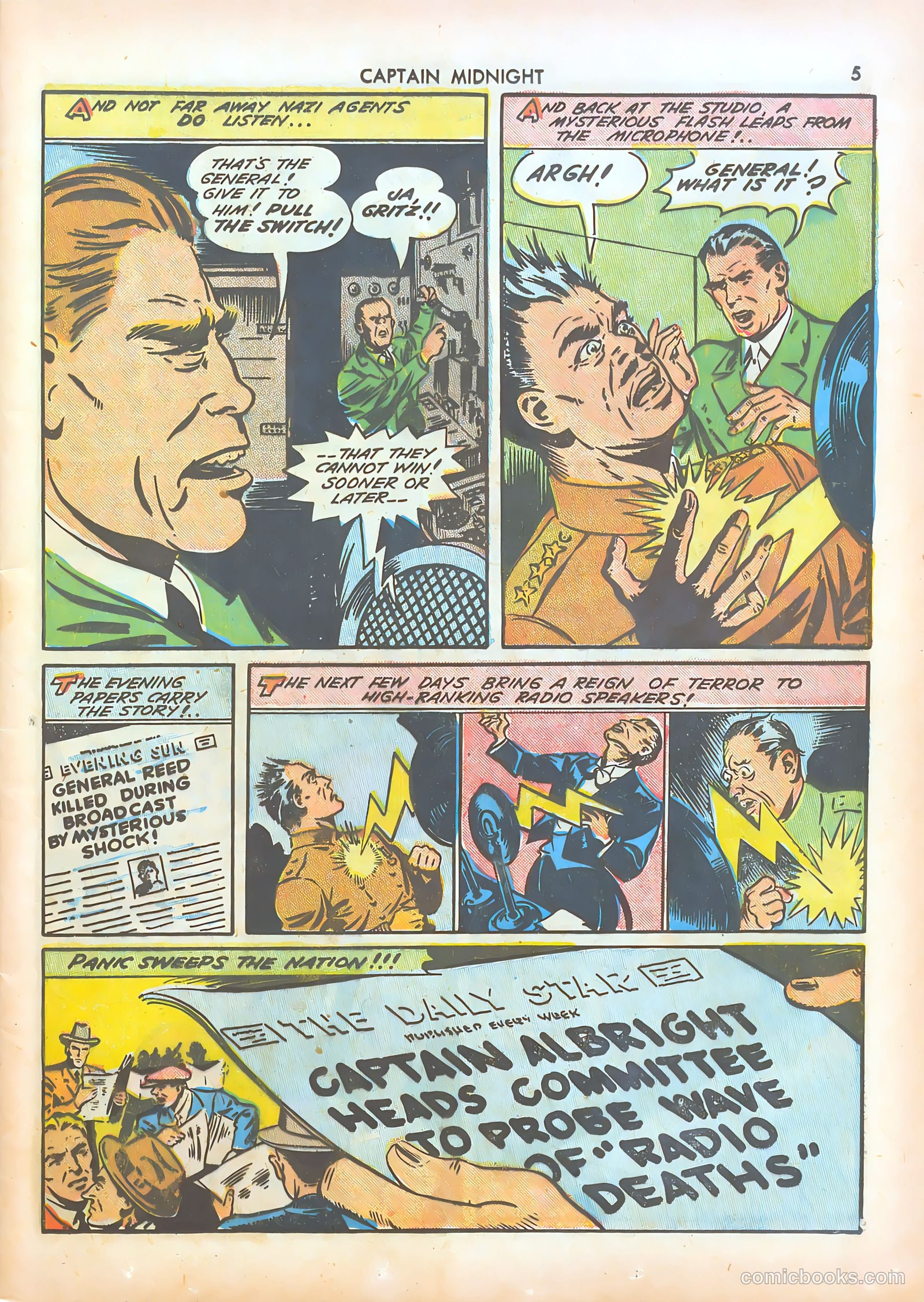 Captain Midnight #8 (1943) — page 5 of 68
