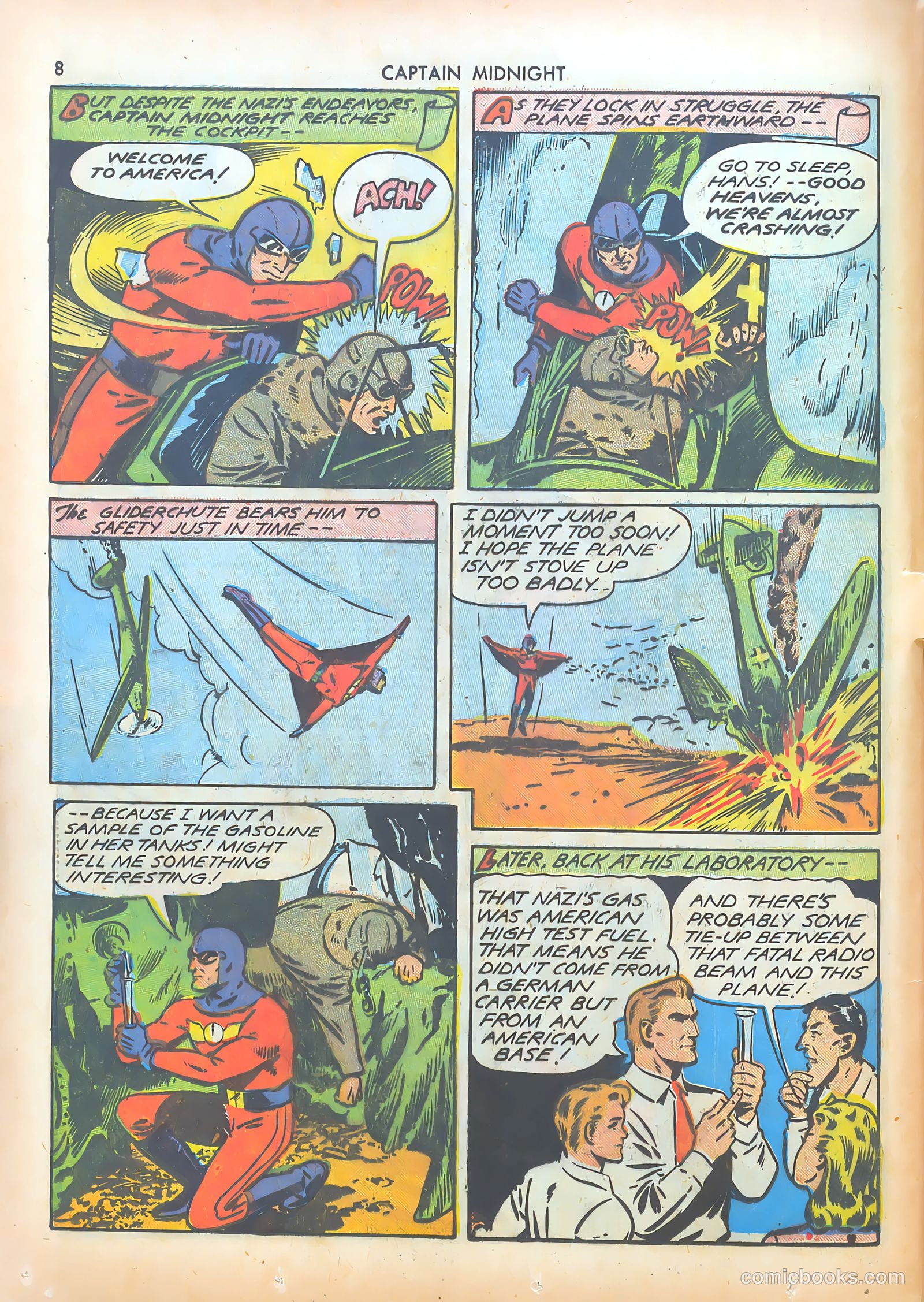 Captain Midnight #8 (1943) — page 8 of 68