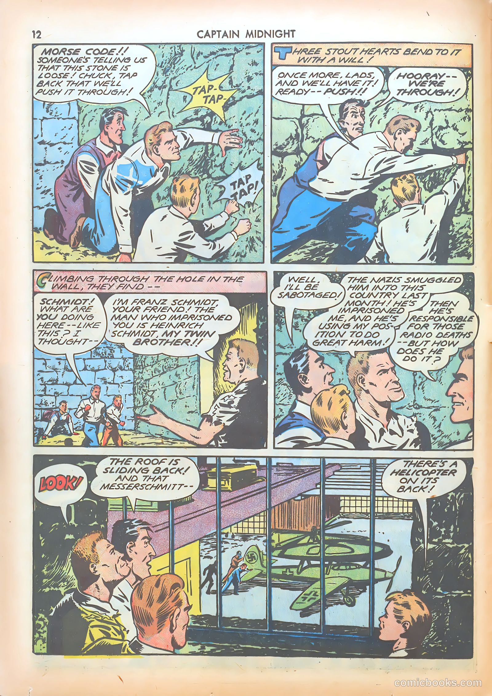 Captain Midnight #8 (1943) — page 12 of 68