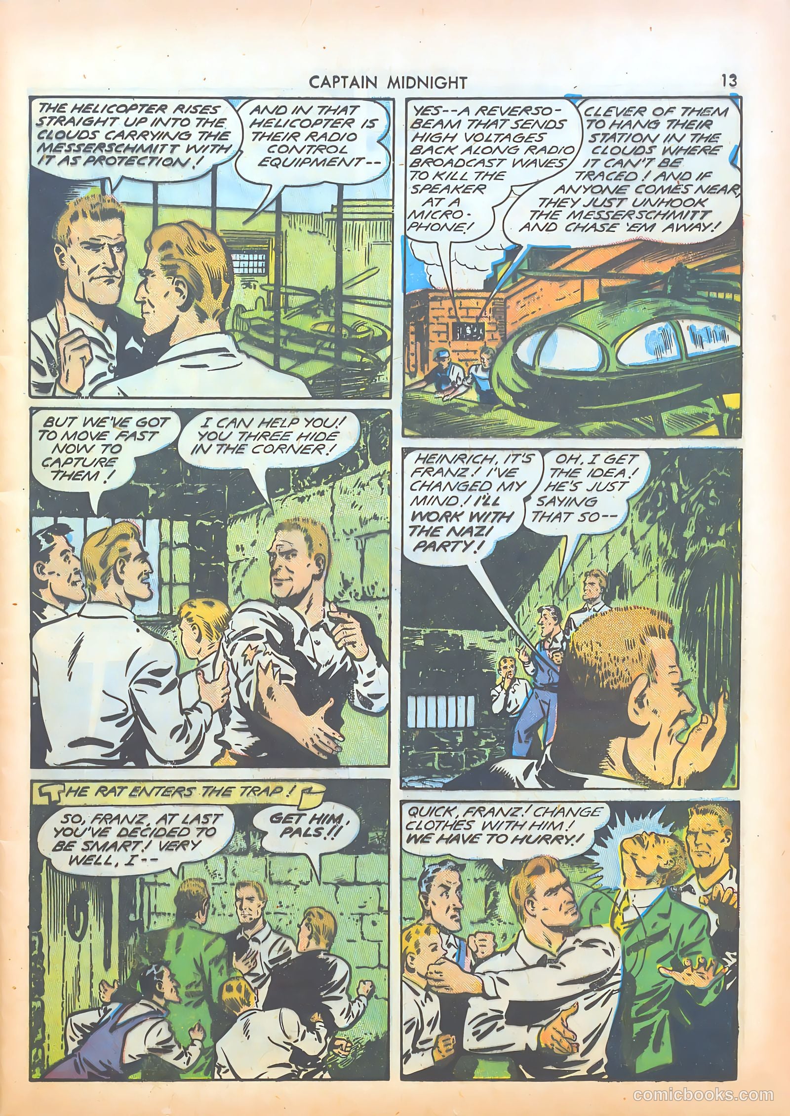Captain Midnight #8 (1943) — page 13 of 68
