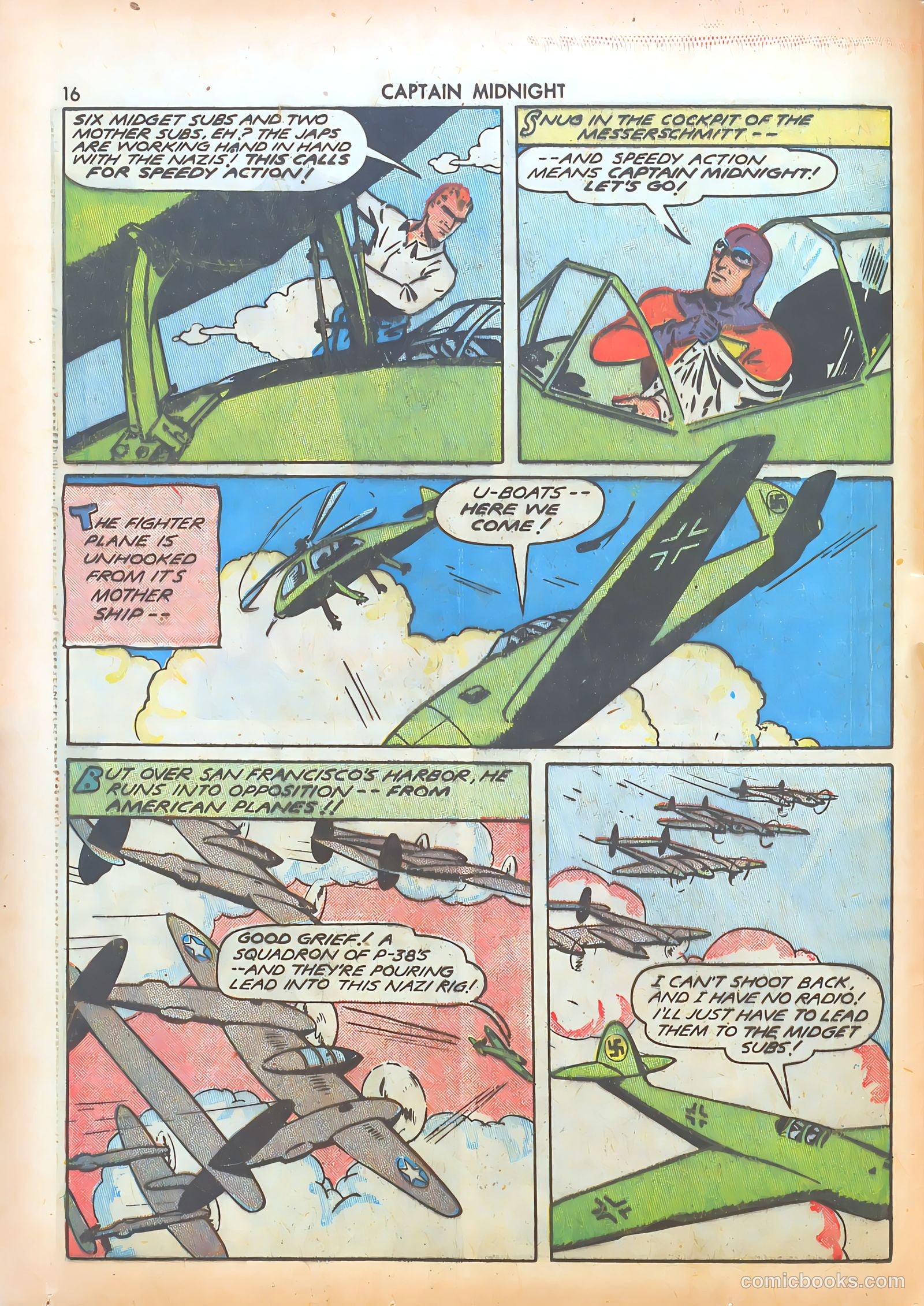 Captain Midnight #8 (1943) — page 16 of 68