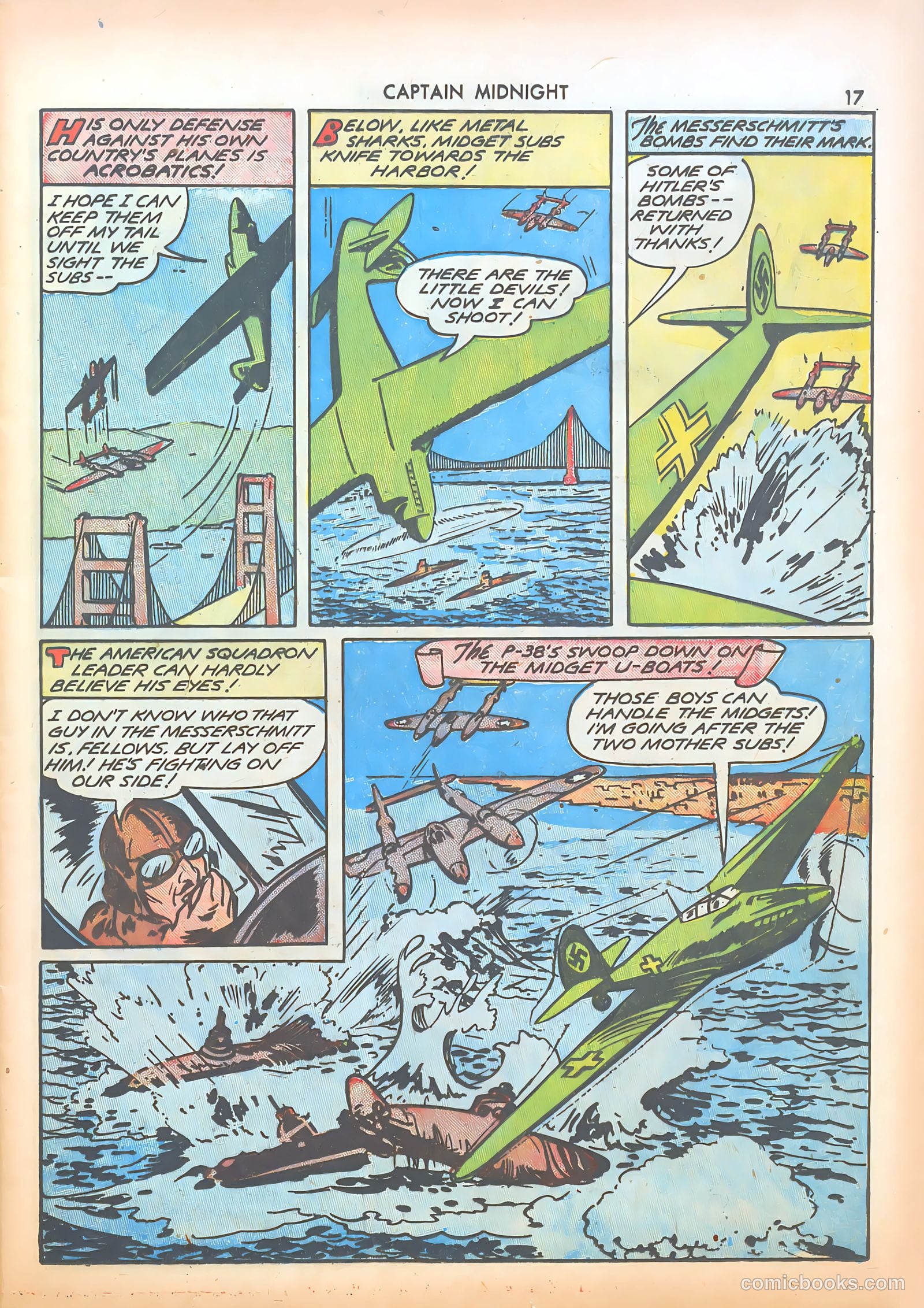 Captain Midnight #8 (1943) — page 17 of 68