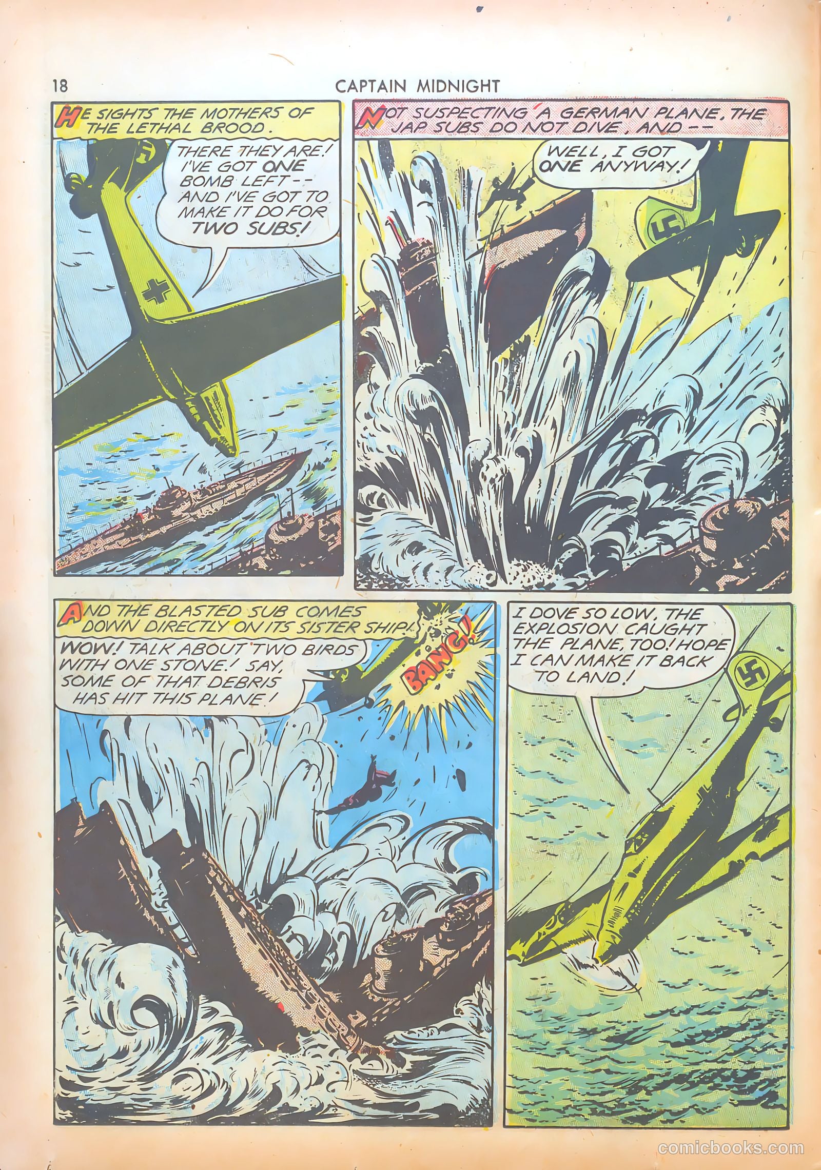 Captain Midnight #8 (1943) — page 18 of 68