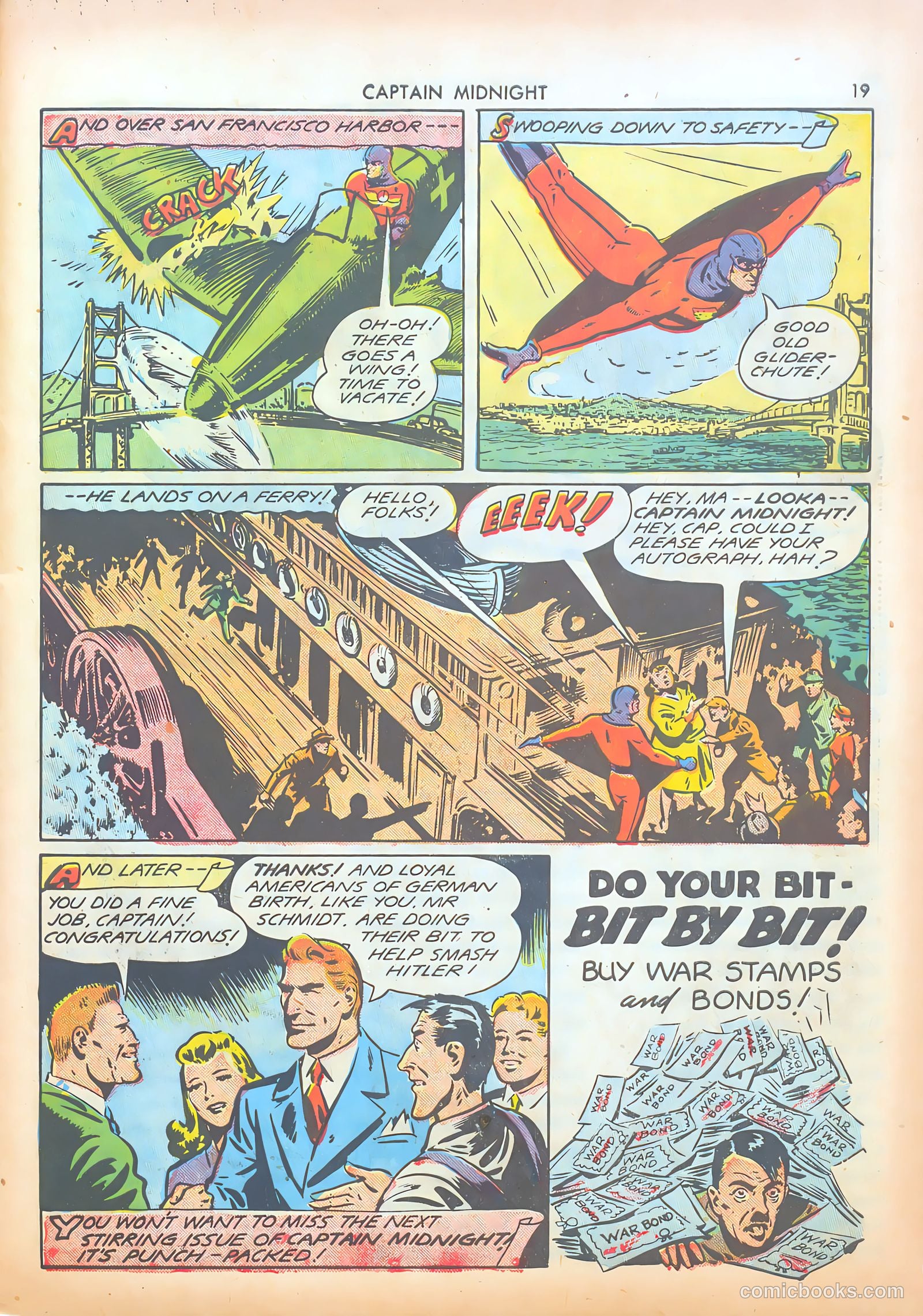 Captain Midnight #8 (1943) — page 19 of 68