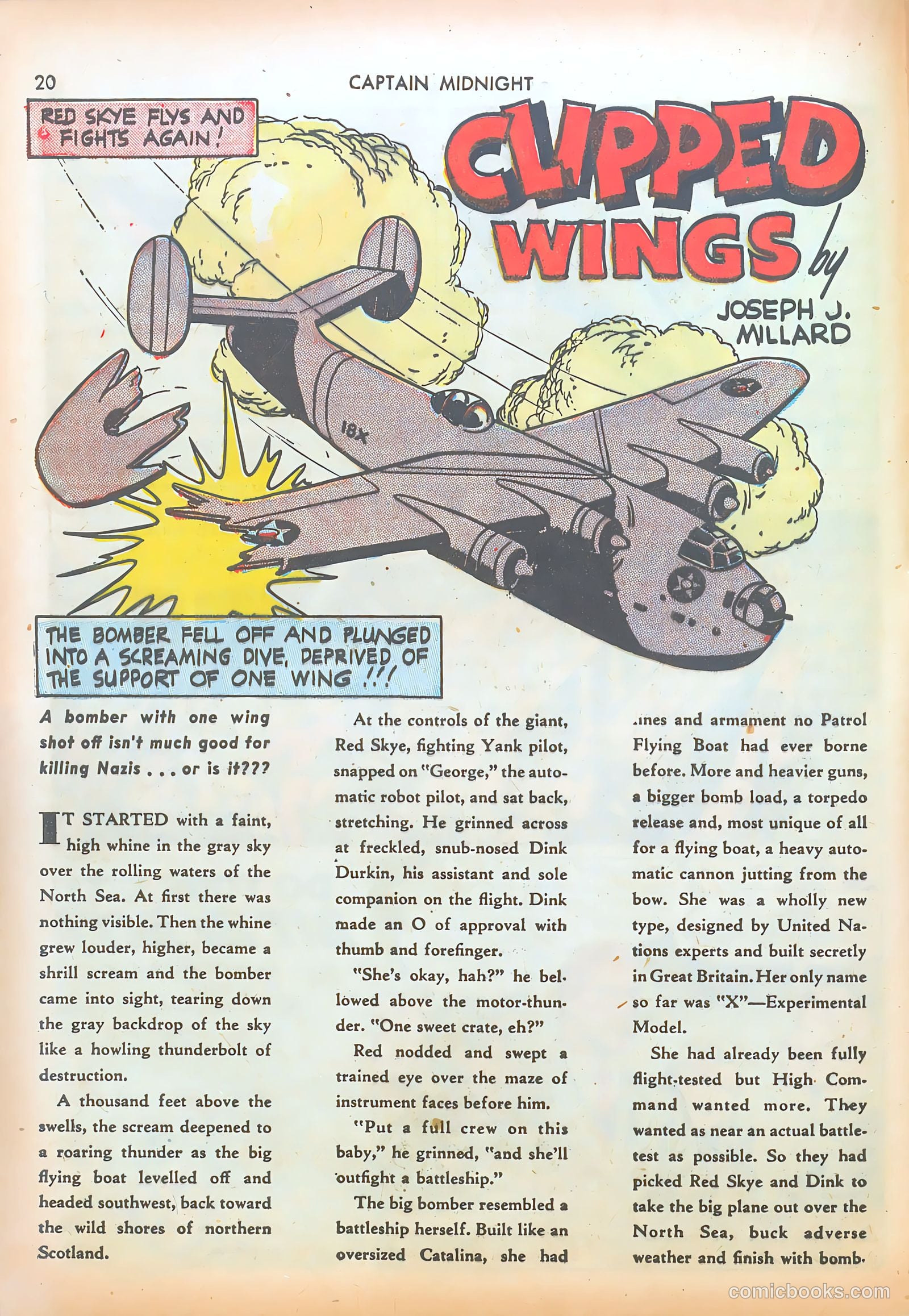 Captain Midnight #8 (1943) — page 20 of 68