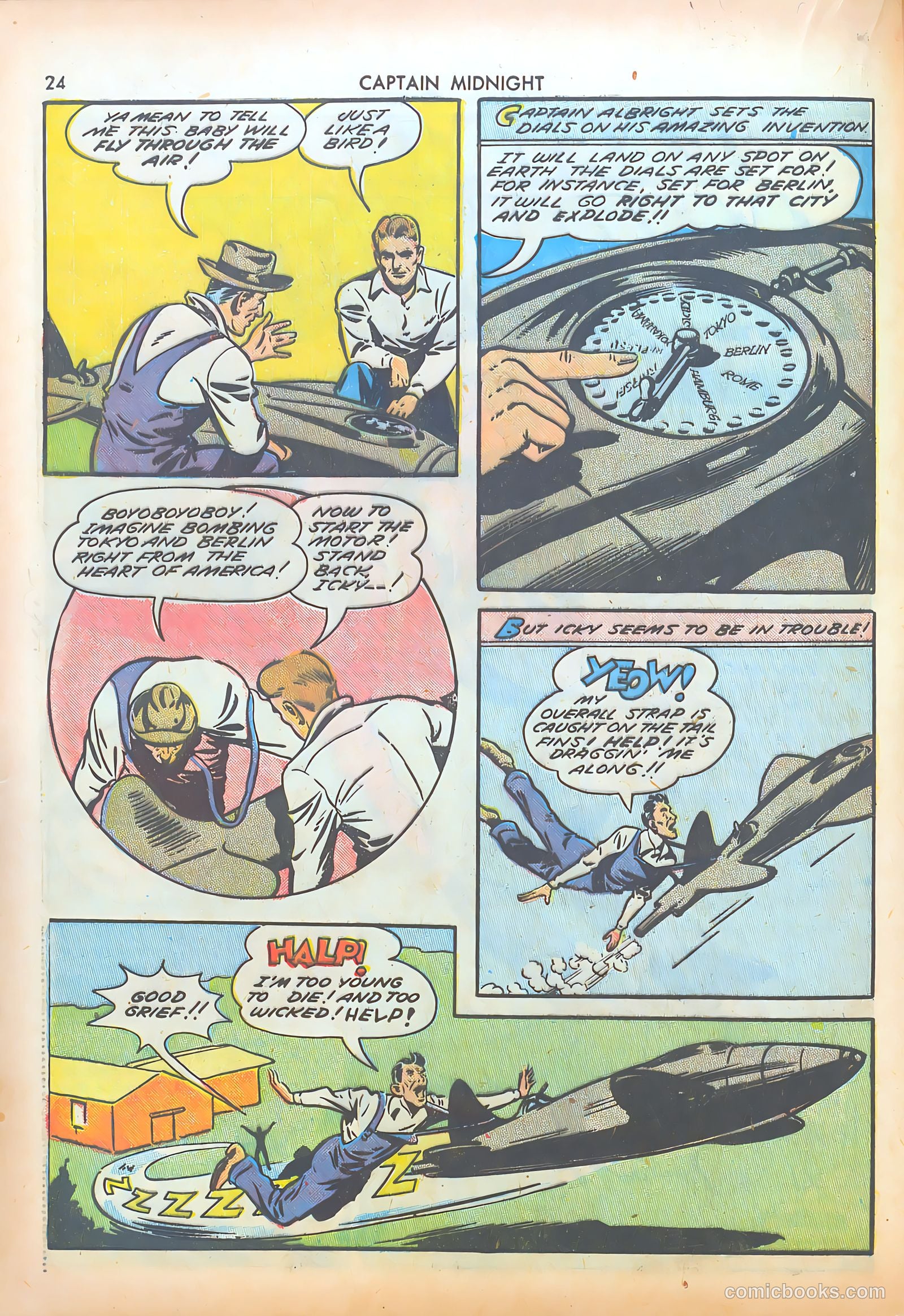 Captain Midnight #8 (1943) — page 24 of 68