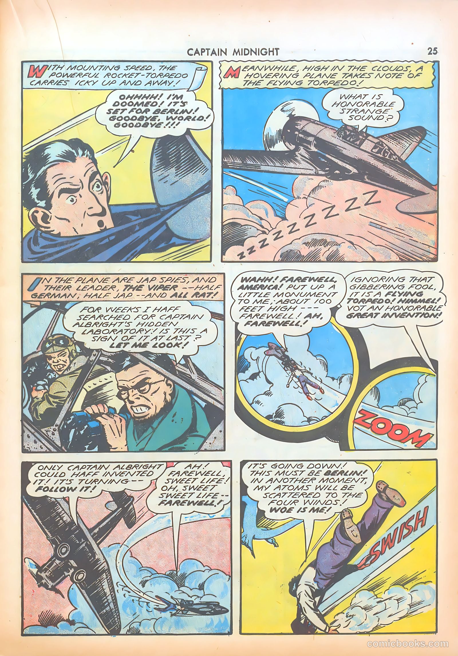Captain Midnight #8 (1943) — page 25 of 68