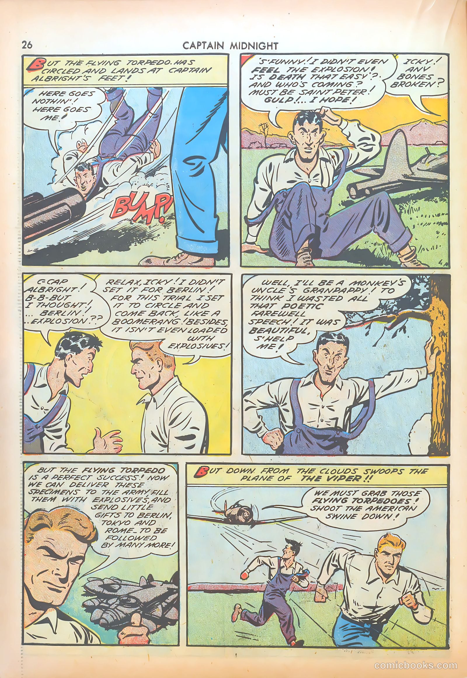 Captain Midnight #8 (1943) — page 26 of 68