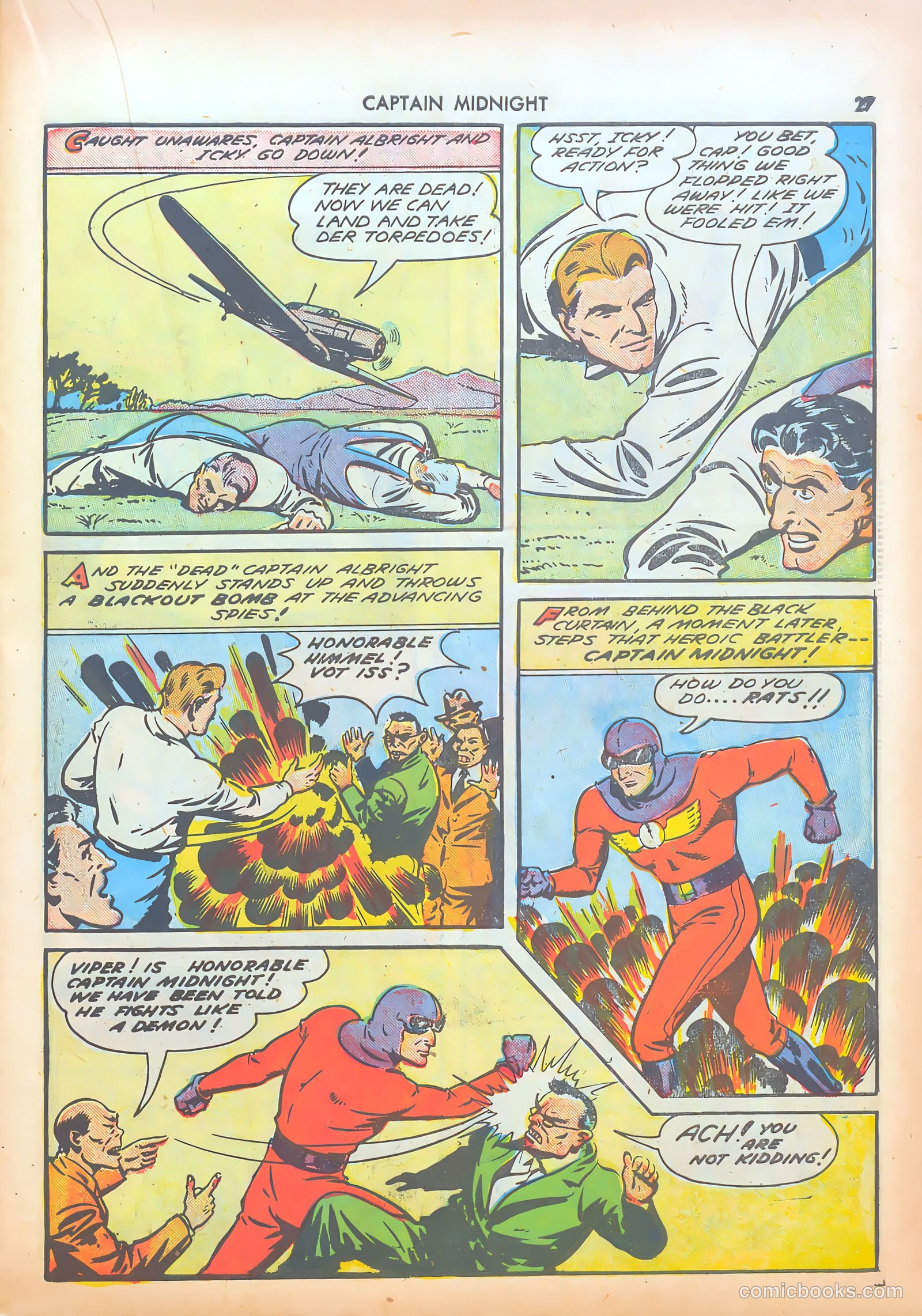 Captain Midnight #8 (1943) — page 27 of 68
