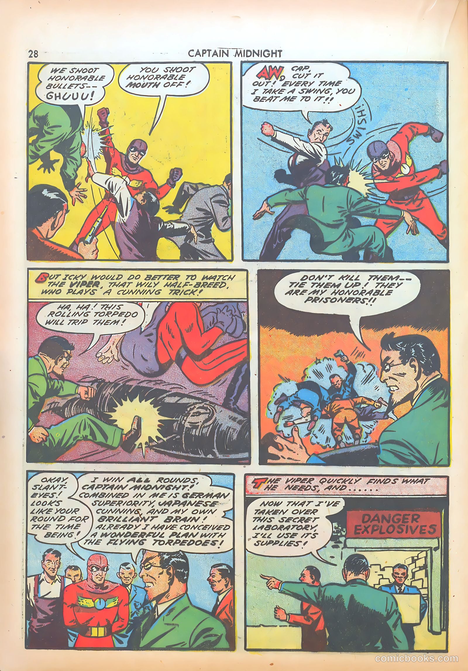Captain Midnight #8 (1943) — page 28 of 68