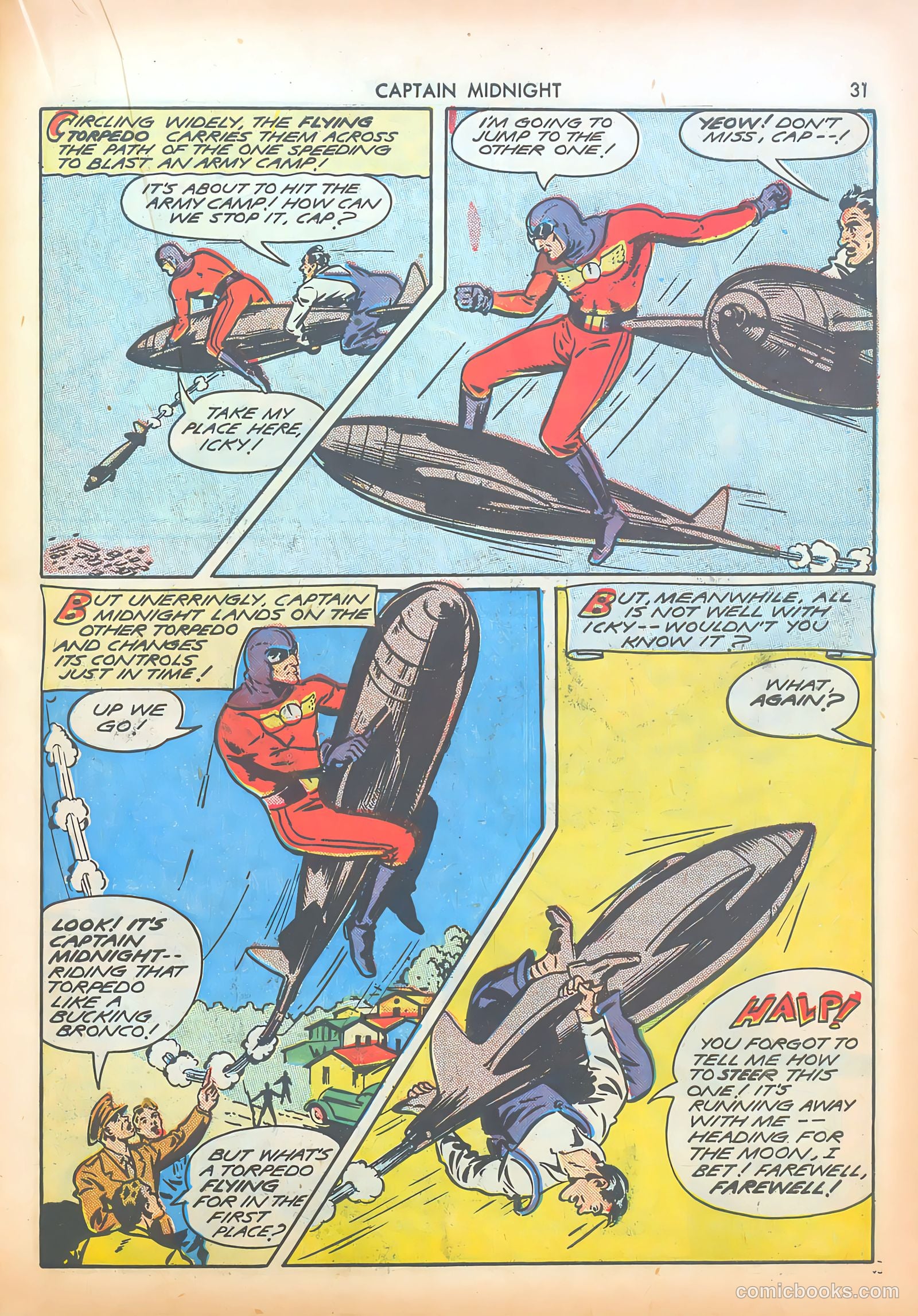 Captain Midnight #8 (1943) — page 31 of 68