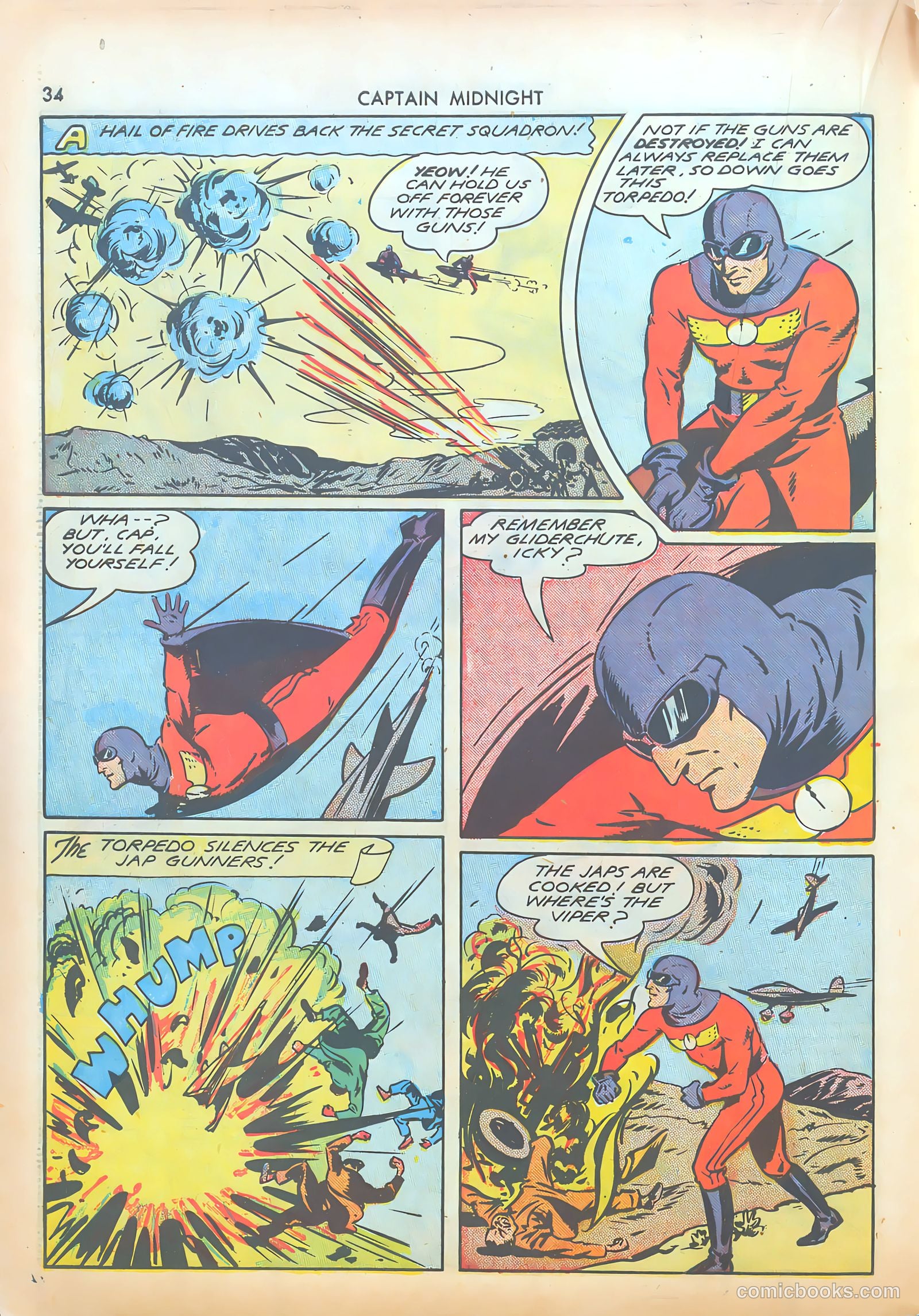 Captain Midnight #8 (1943) — page 34 of 68