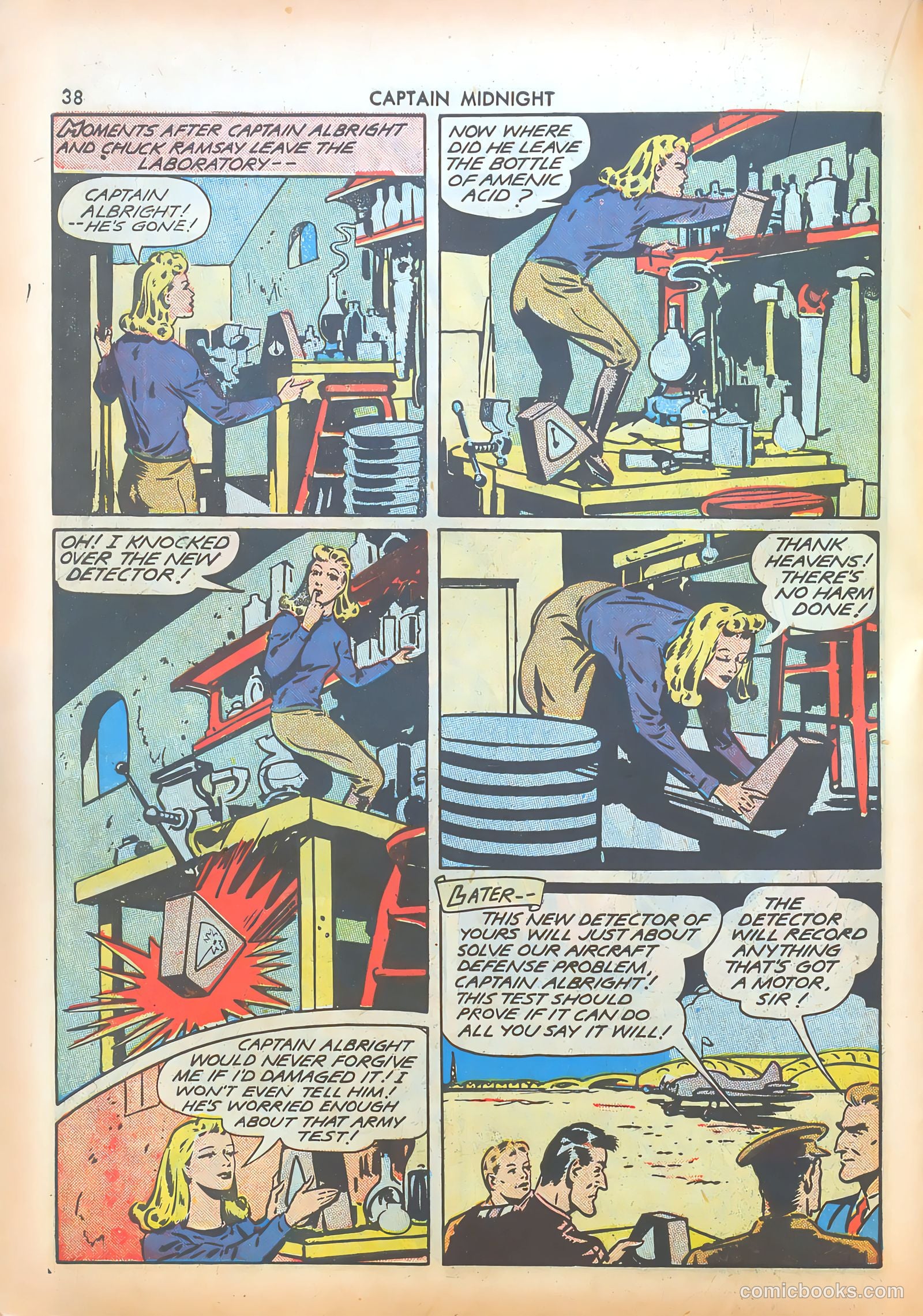 Captain Midnight #8 (1943) — page 38 of 68