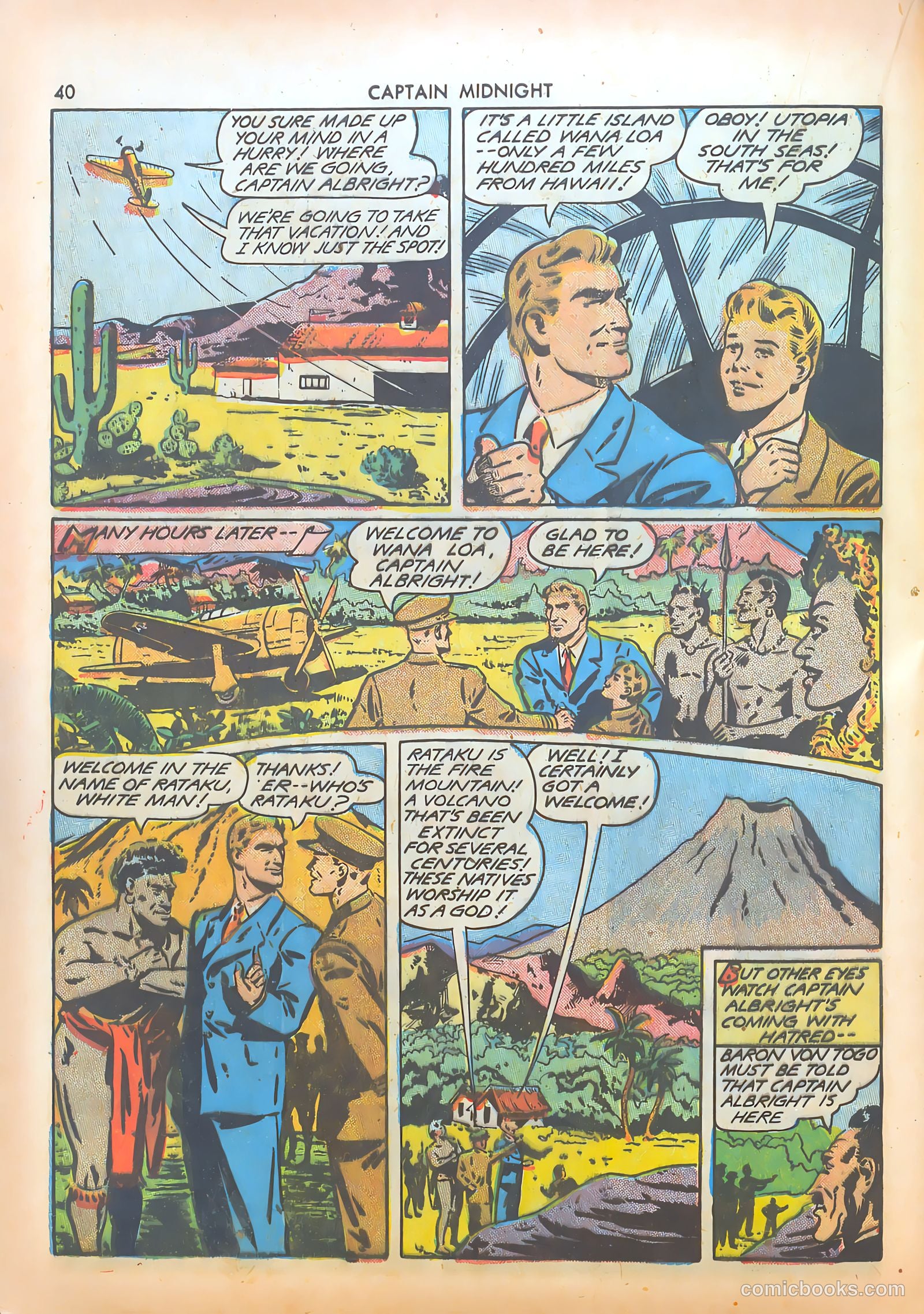 Captain Midnight #8 (1943) — page 40 of 68