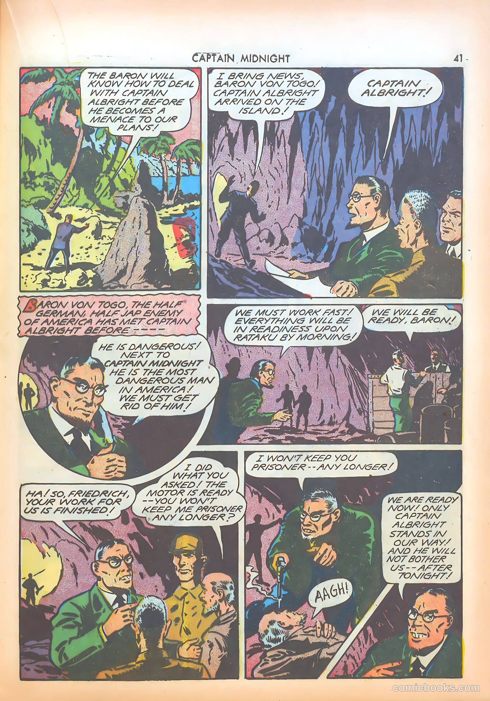 Captain Midnight #8 (1943) — page 41 of 68