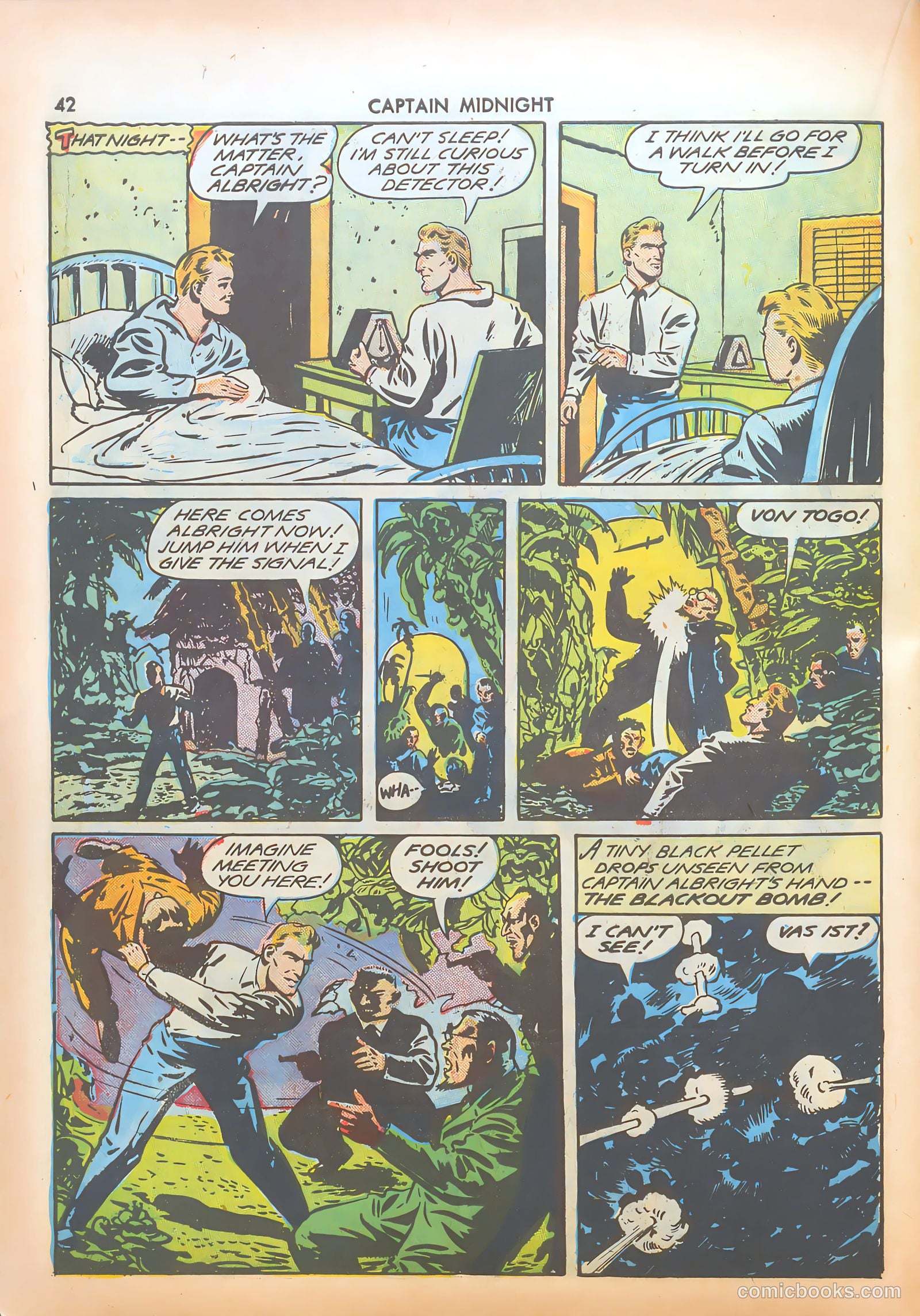 Captain Midnight #8 (1943) — page 42 of 68