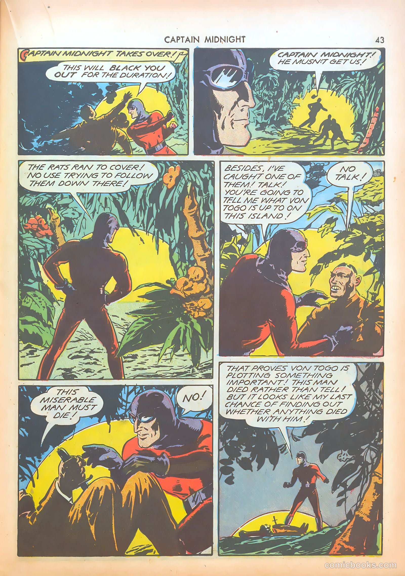 Captain Midnight #8 (1943) — page 43 of 68