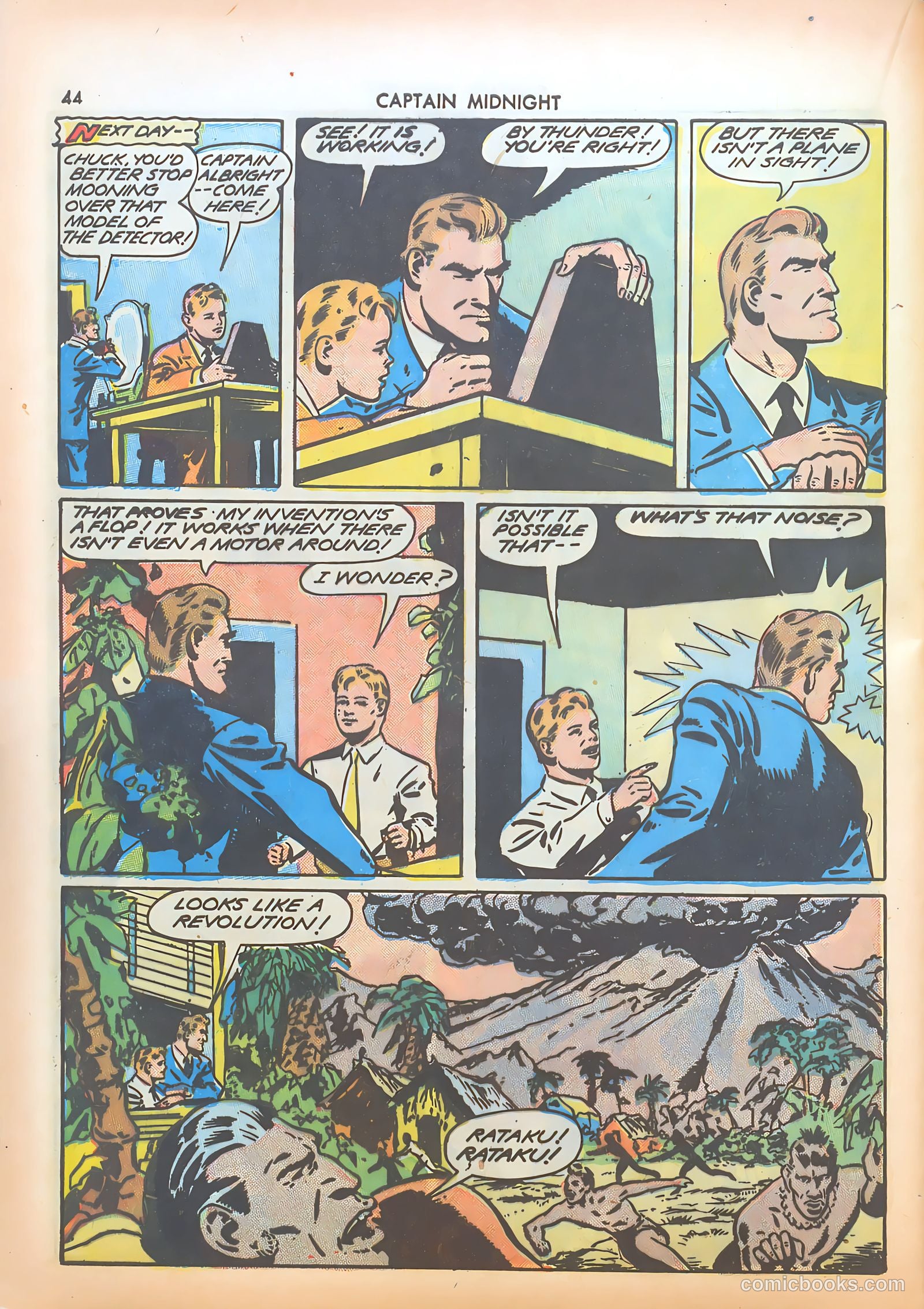 Captain Midnight #8 (1943) — page 44 of 68