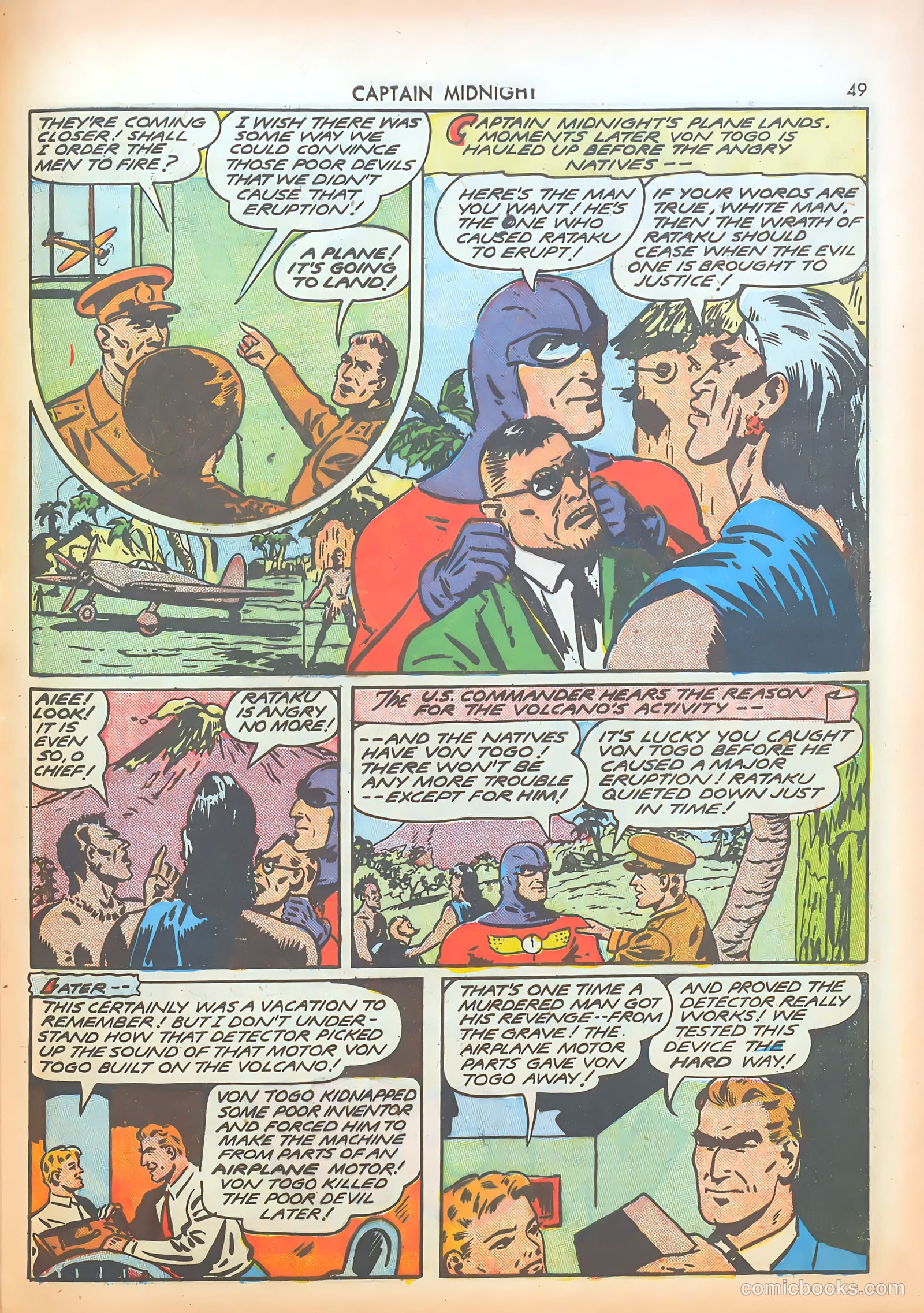 Captain Midnight #8 (1943) — page 49 of 68