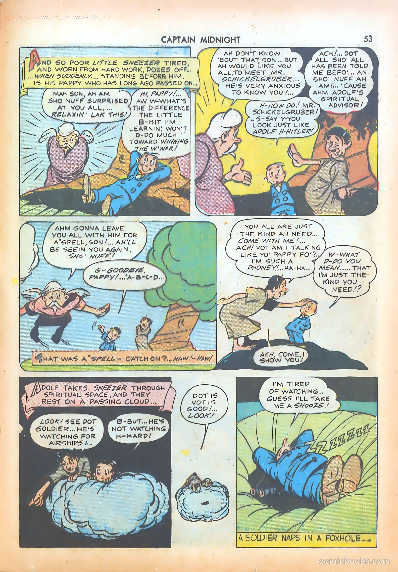 Captain Midnight #8 (1943) — page 53 of 68