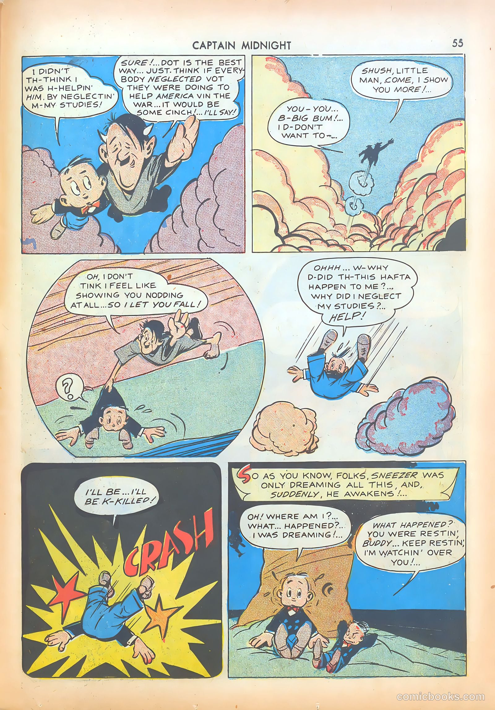 Captain Midnight #8 (1943) — page 55 of 68