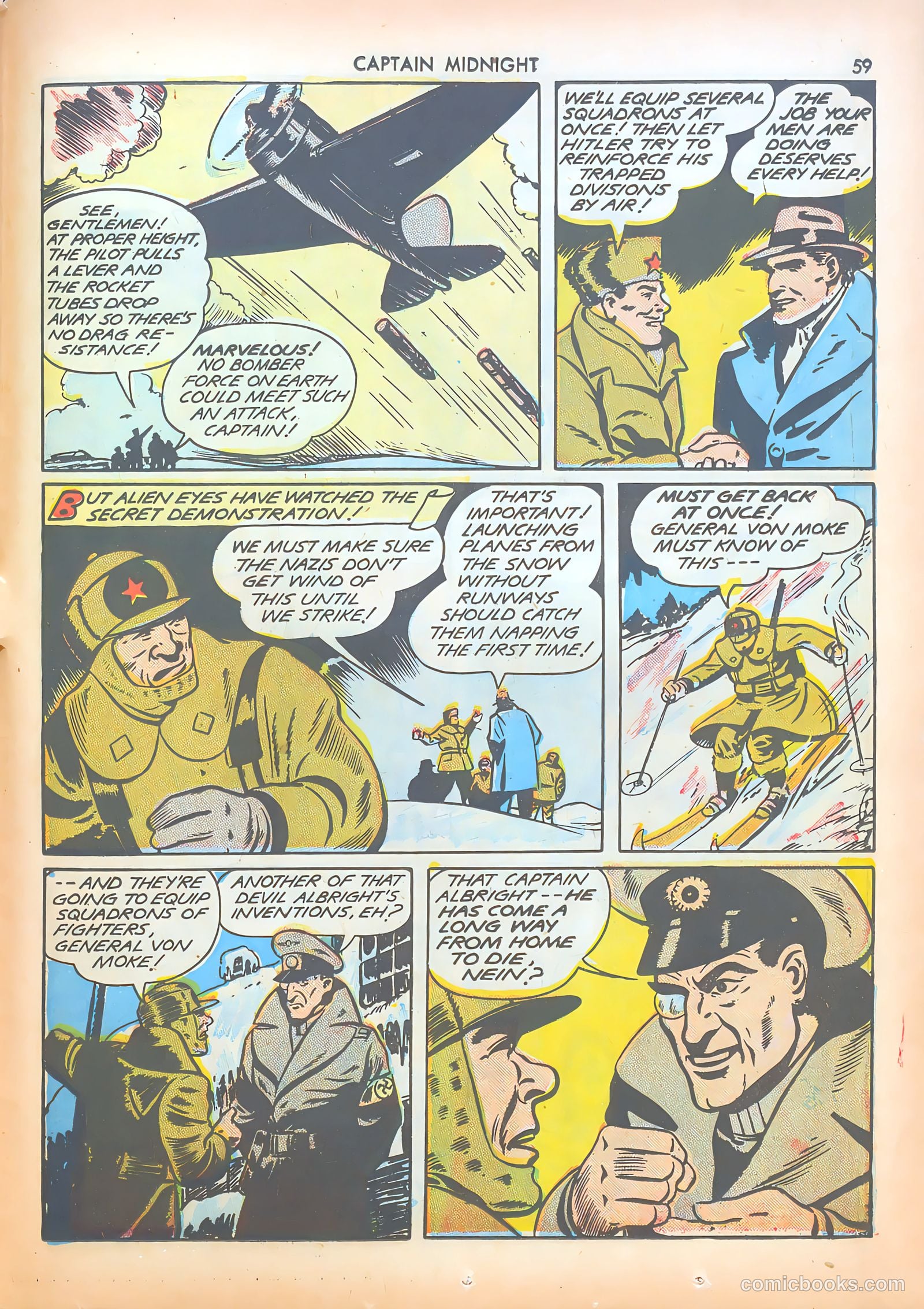 Captain Midnight #8 (1943) — page 59 of 68