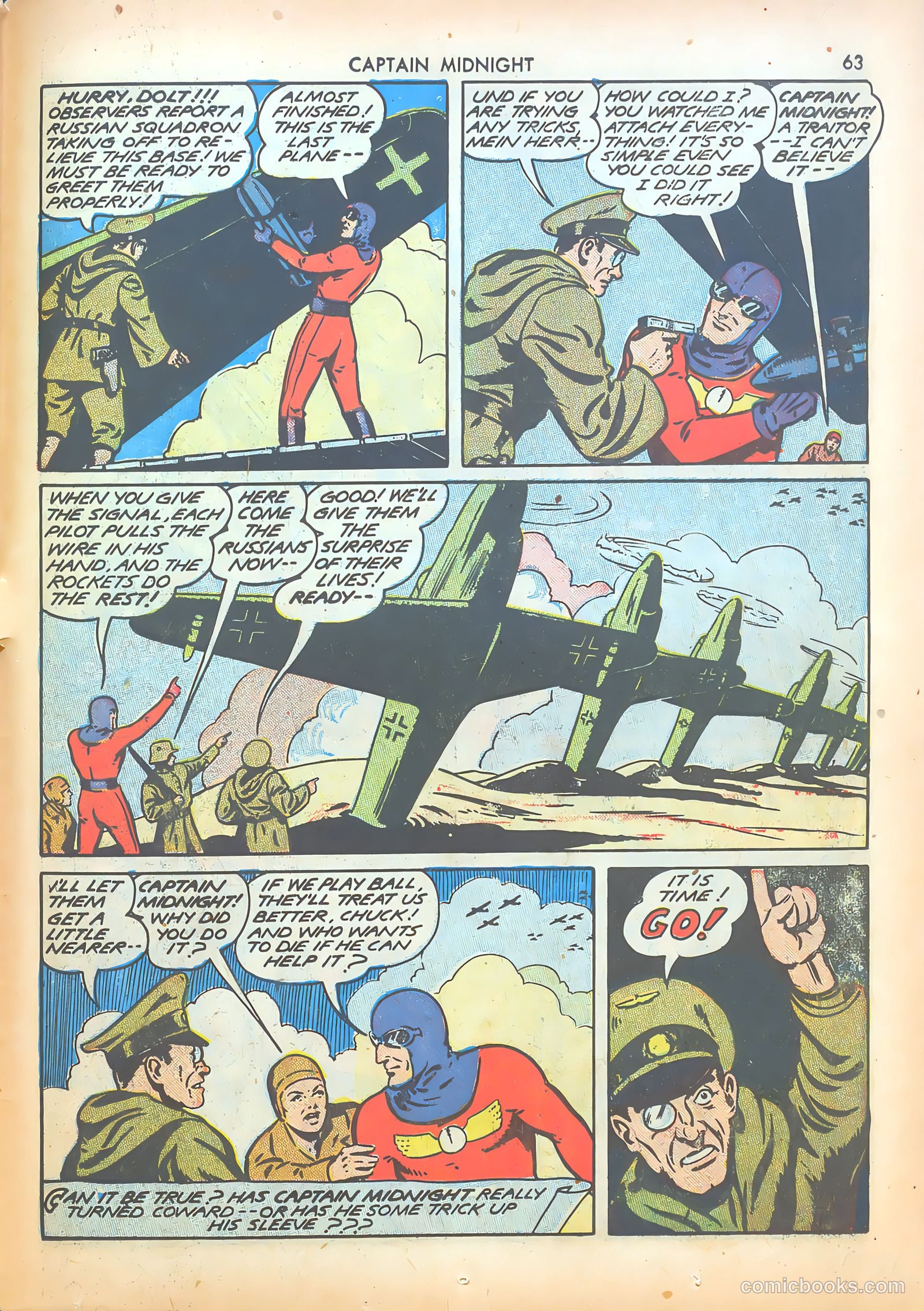Captain Midnight #8 (1943) — page 63 of 68