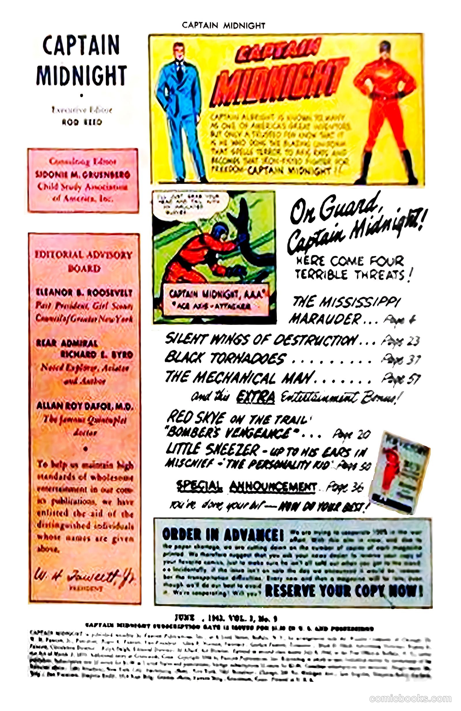Captain Midnight #9 (1943) — page 3 of 68