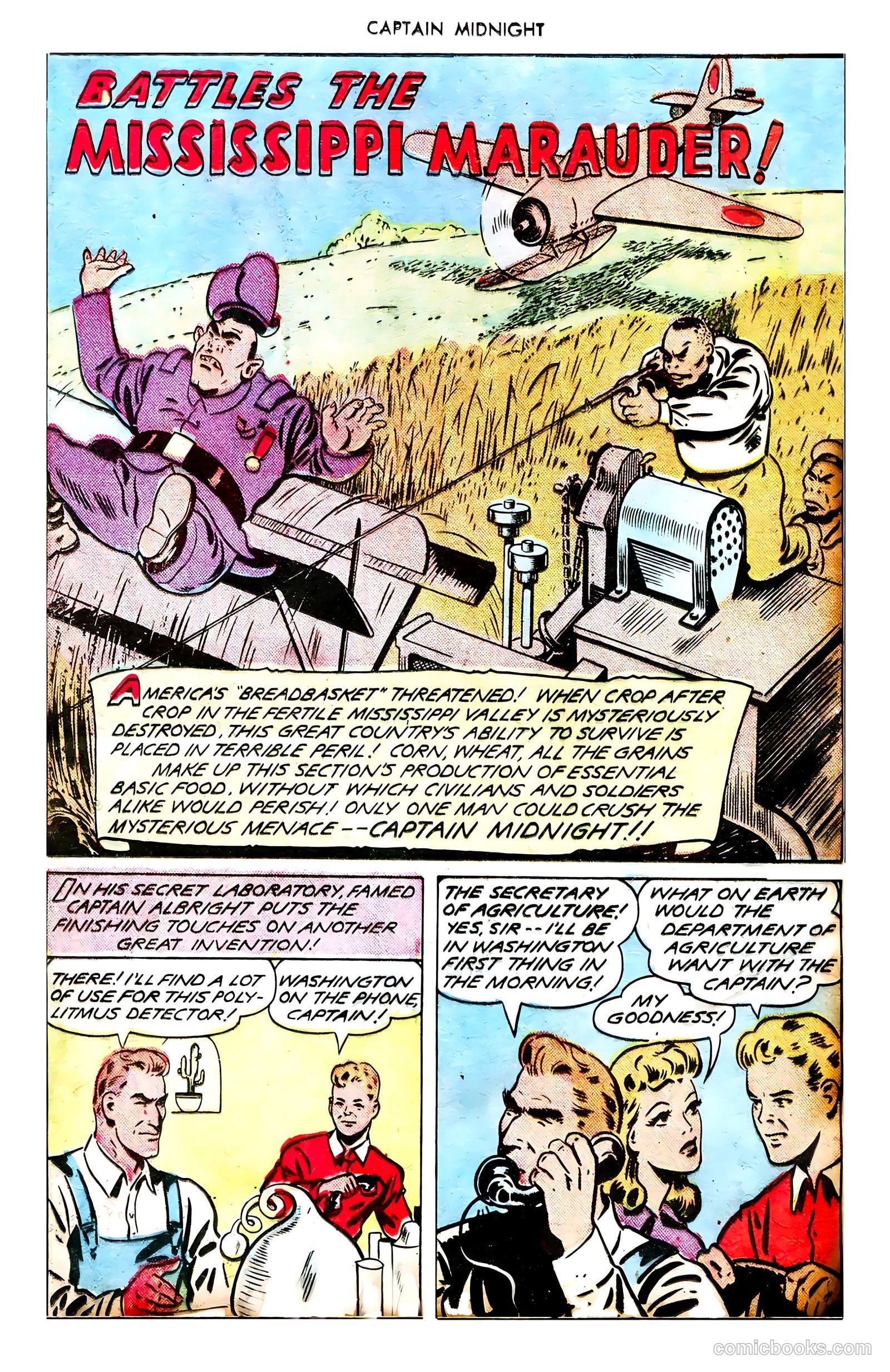 Captain Midnight #9 (1943) — page 5 of 68