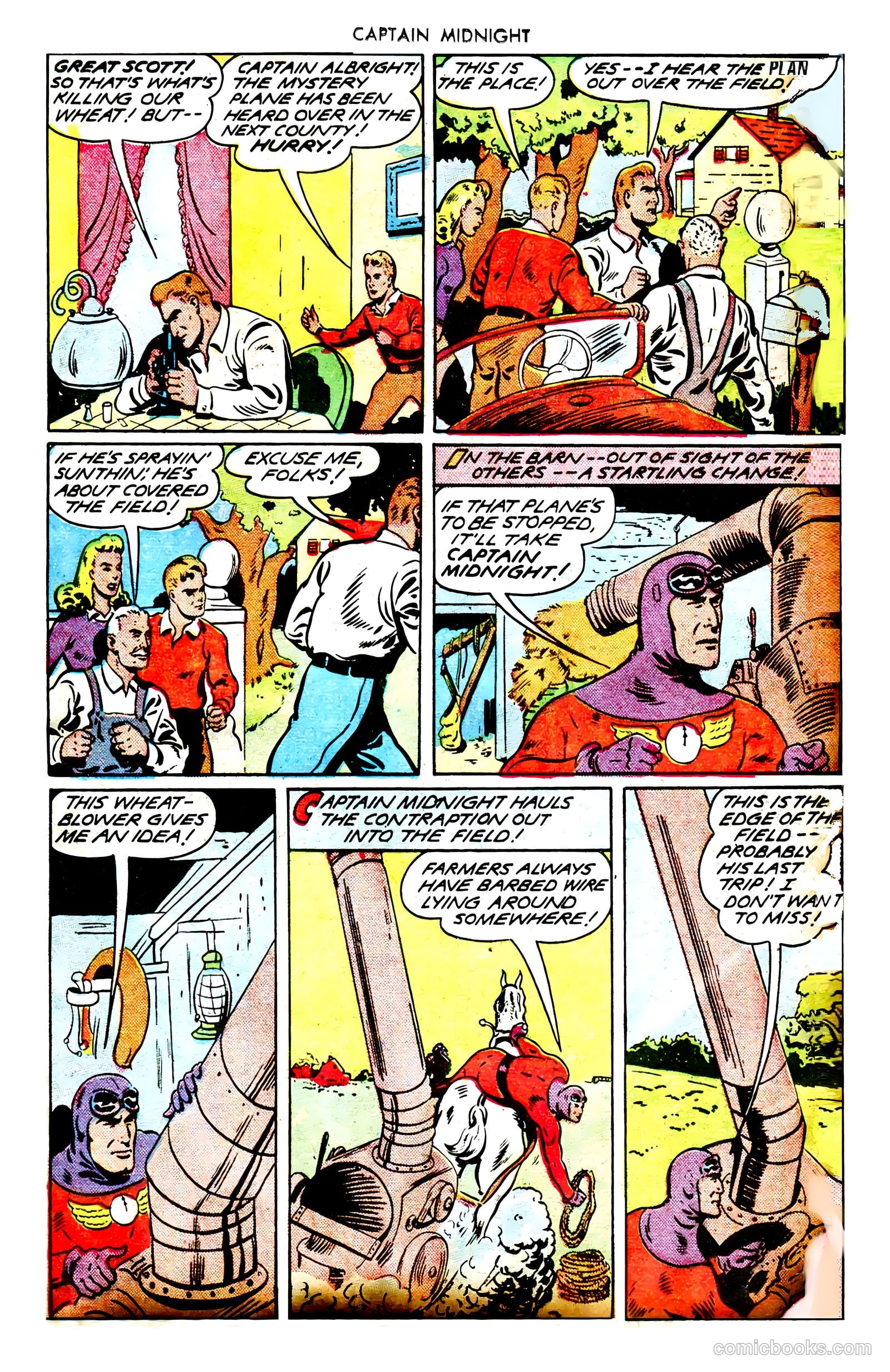 Captain Midnight #9 (1943) — page 7 of 68