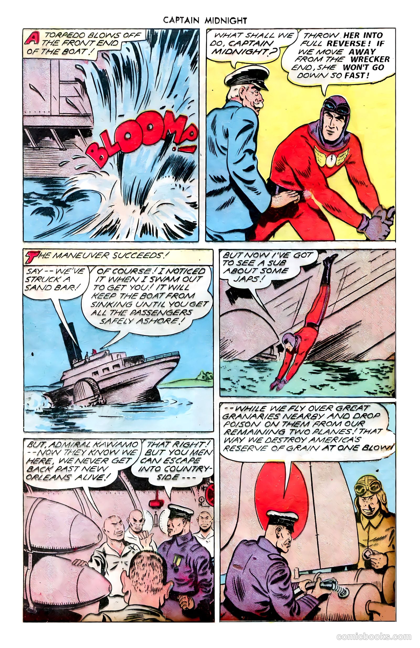 Captain Midnight #9 (1943) — page 13 of 68