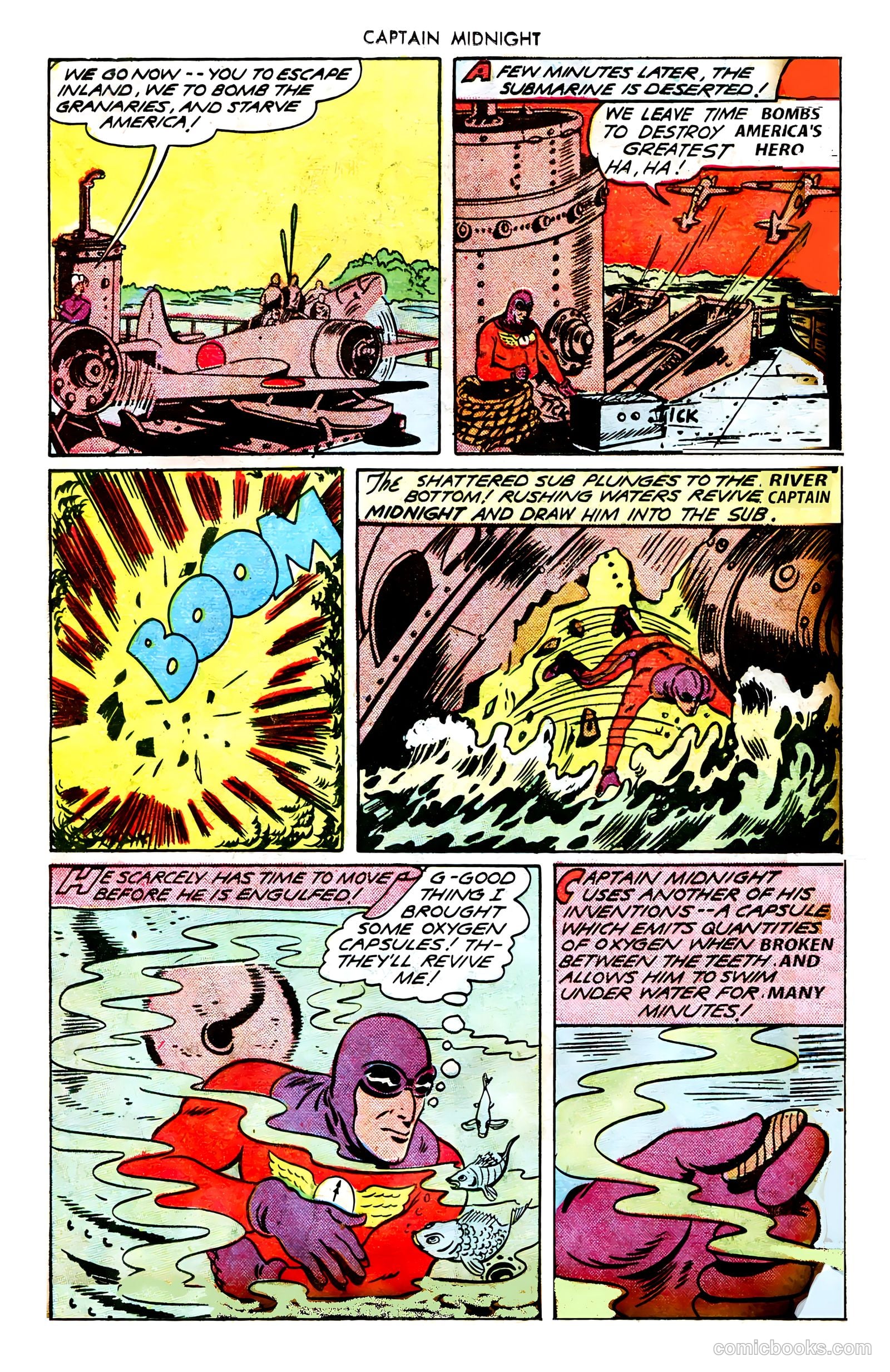 Captain Midnight #9 (1943) — page 15 of 68