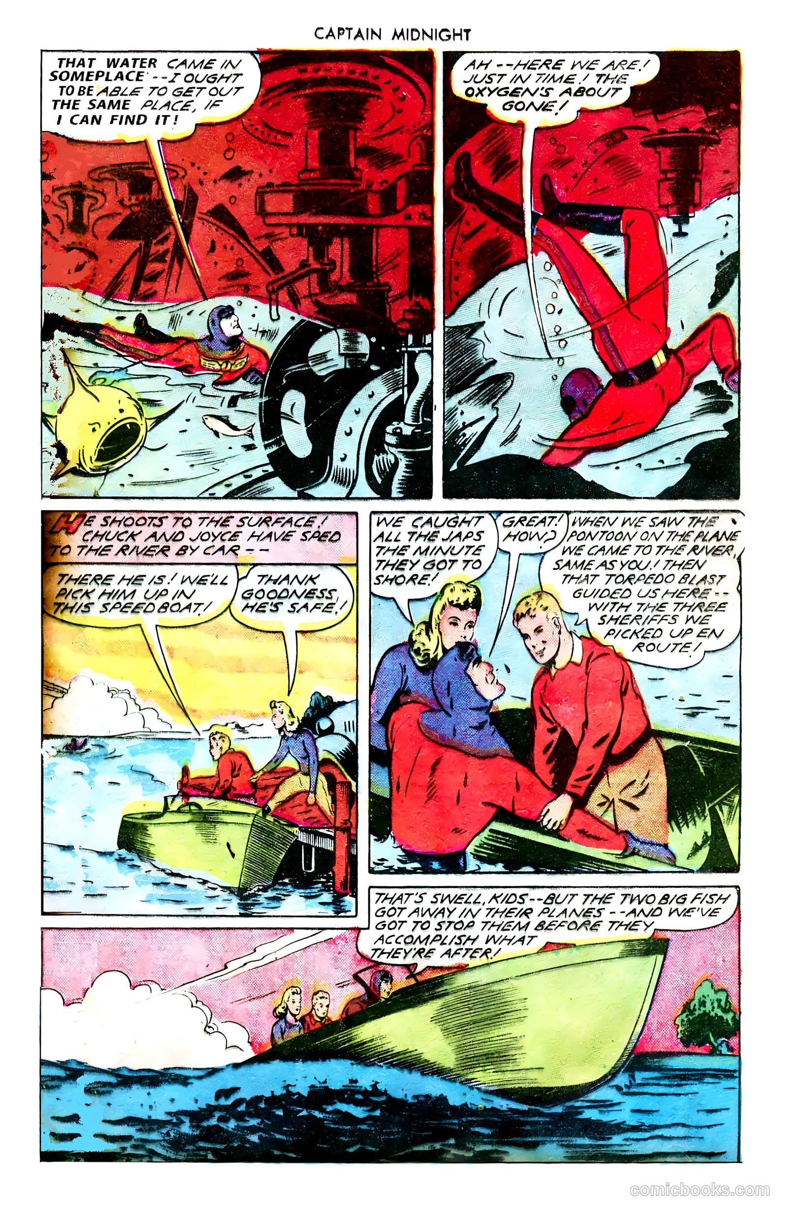 Captain Midnight #9 (1943) — page 16 of 68