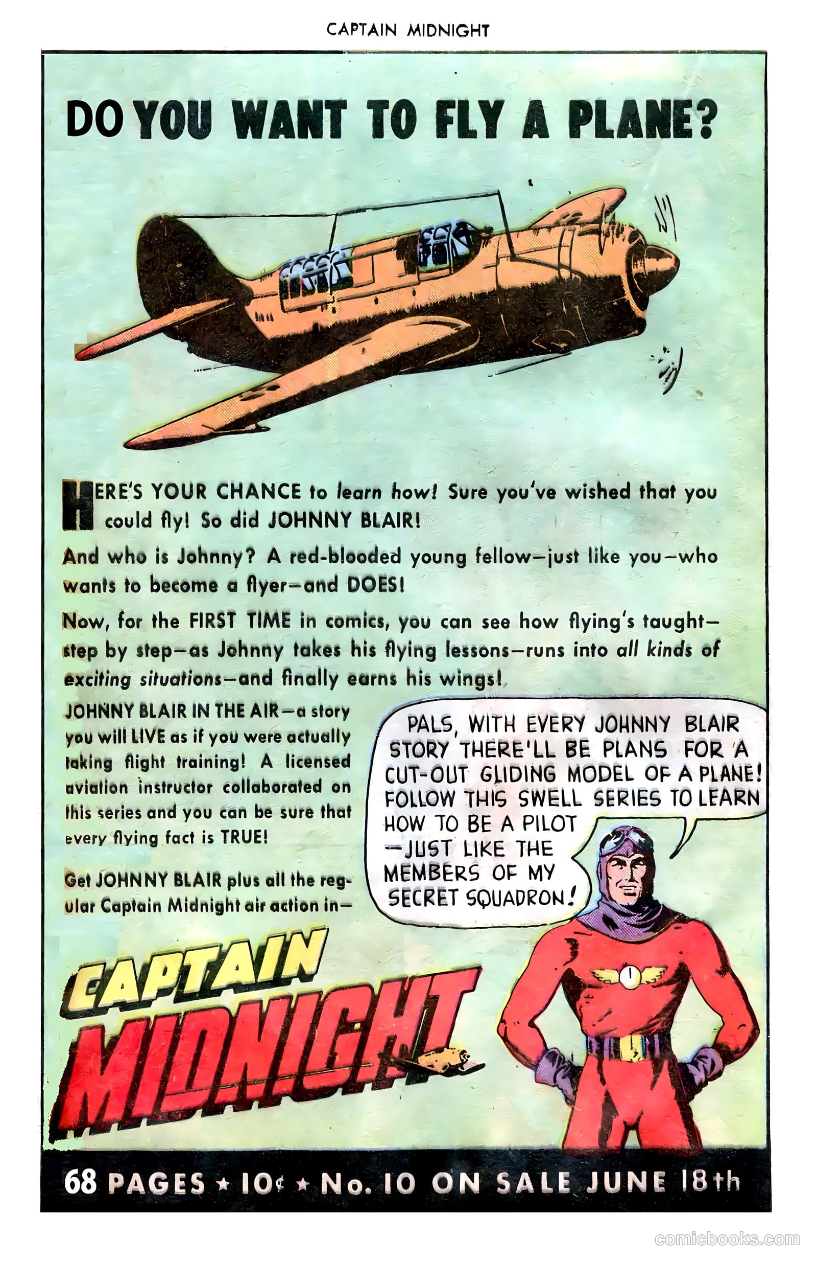 Captain Midnight #9 (1943) — page 36 of 68