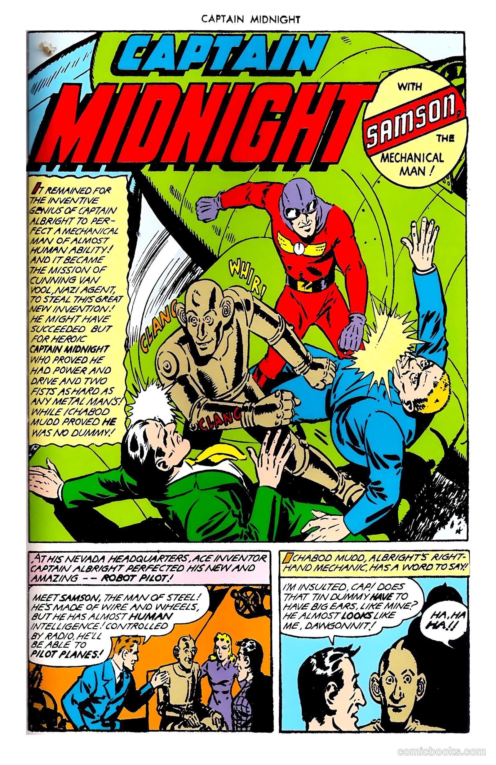 Captain Midnight #9 (1943) — page 57 of 68