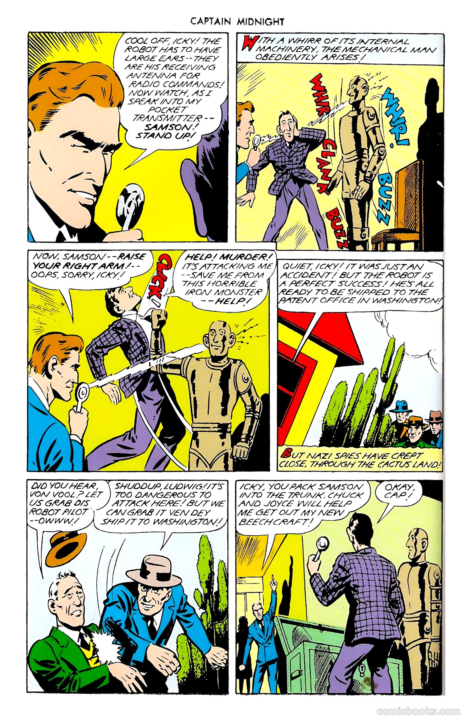 Captain Midnight #9 (1943) — page 58 of 68