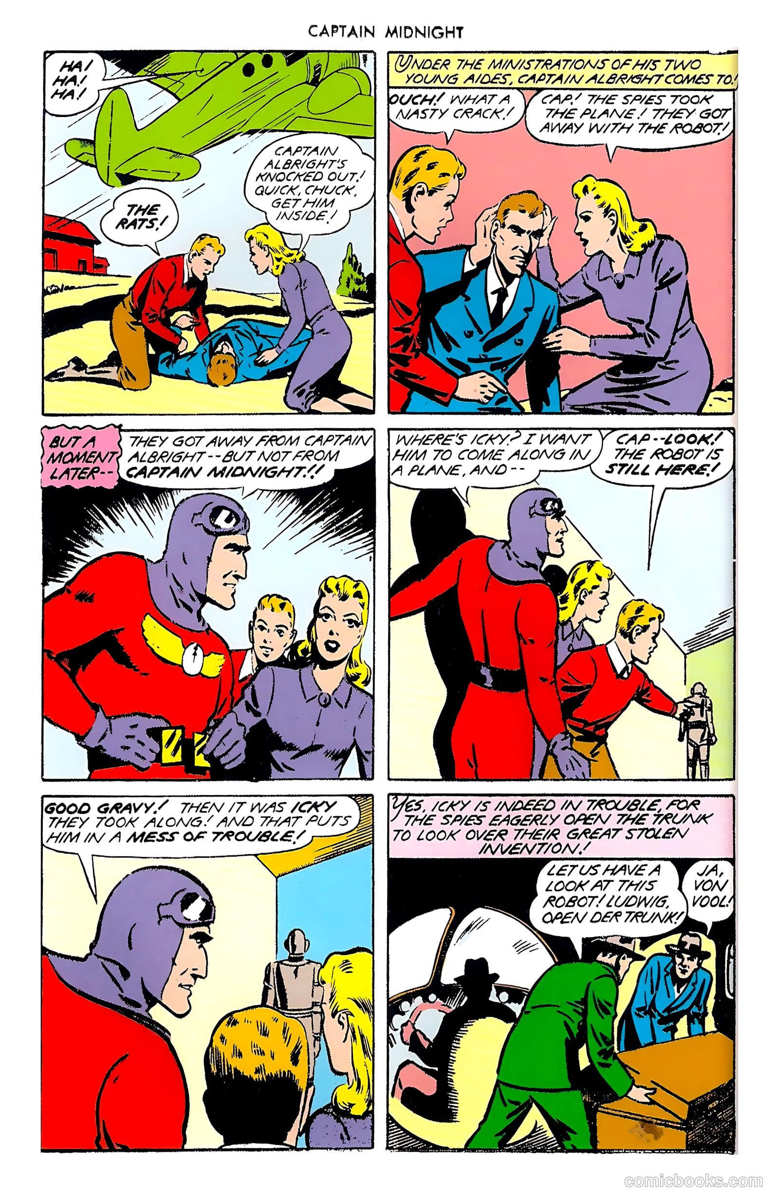 Captain Midnight #9 (1943) — page 60 of 68