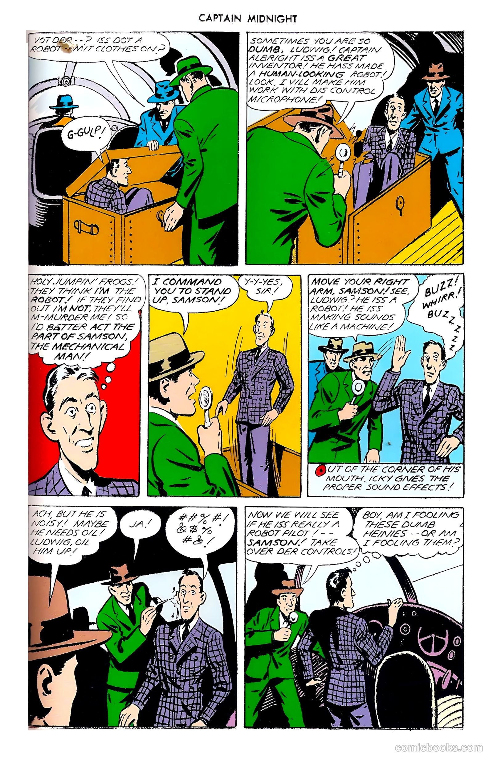 Captain Midnight #9 (1943) — page 61 of 68